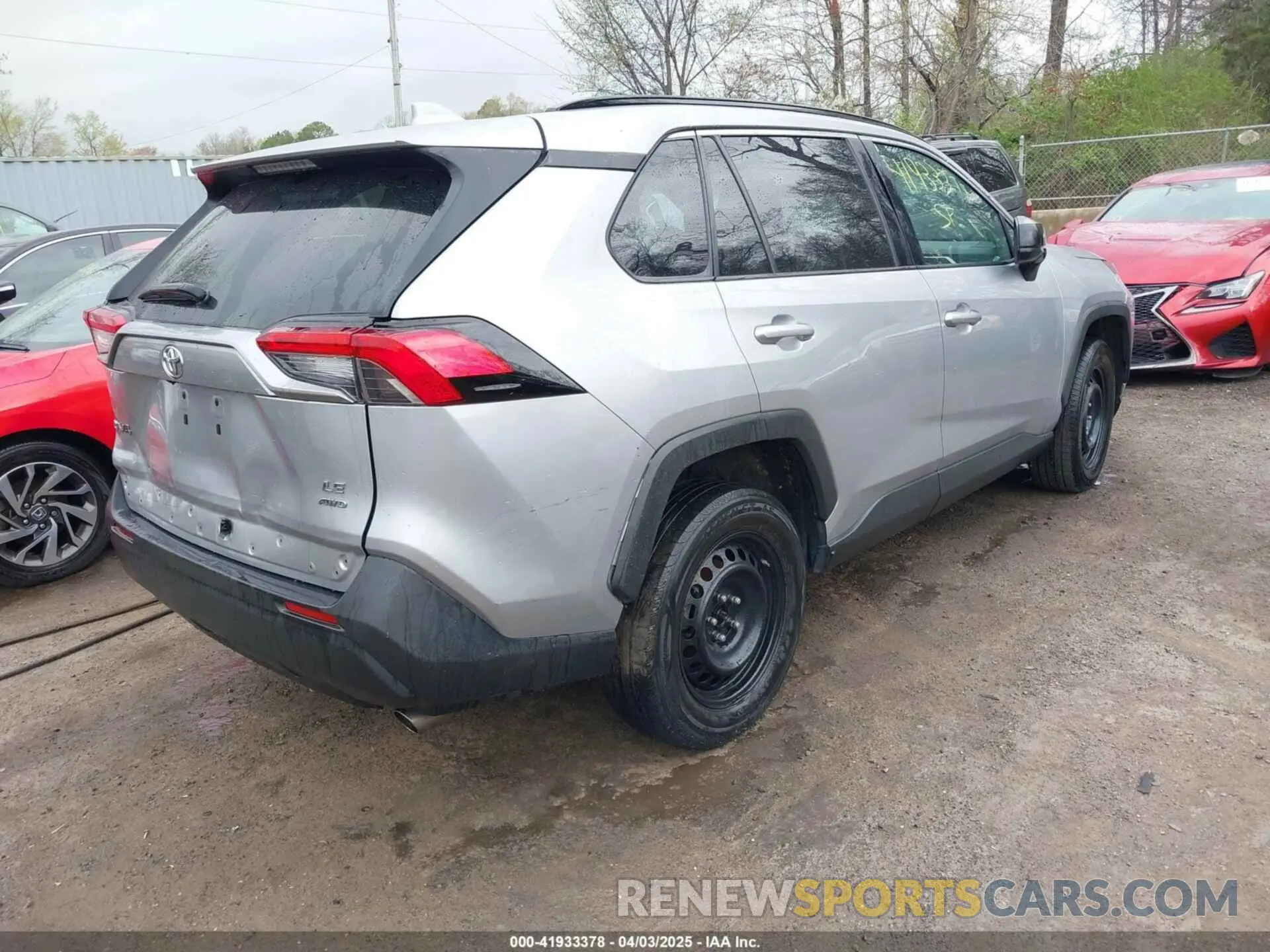 4 fotografías del automóvil dañado 2T3F1RFV0MC188830 TOYOTA RAV4 2021