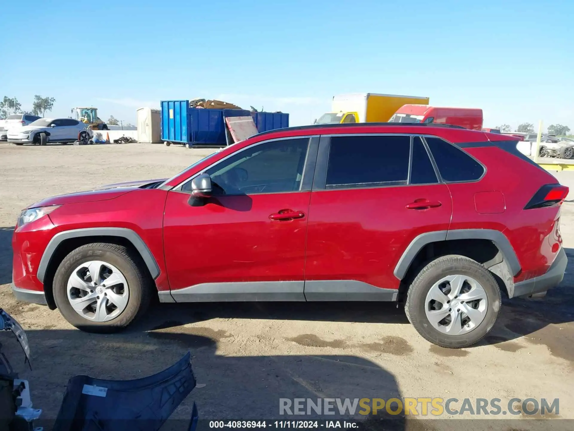 14 fotografías del automóvil dañado 2T3F1RFV0MW174702 TOYOTA RAV4 2021
