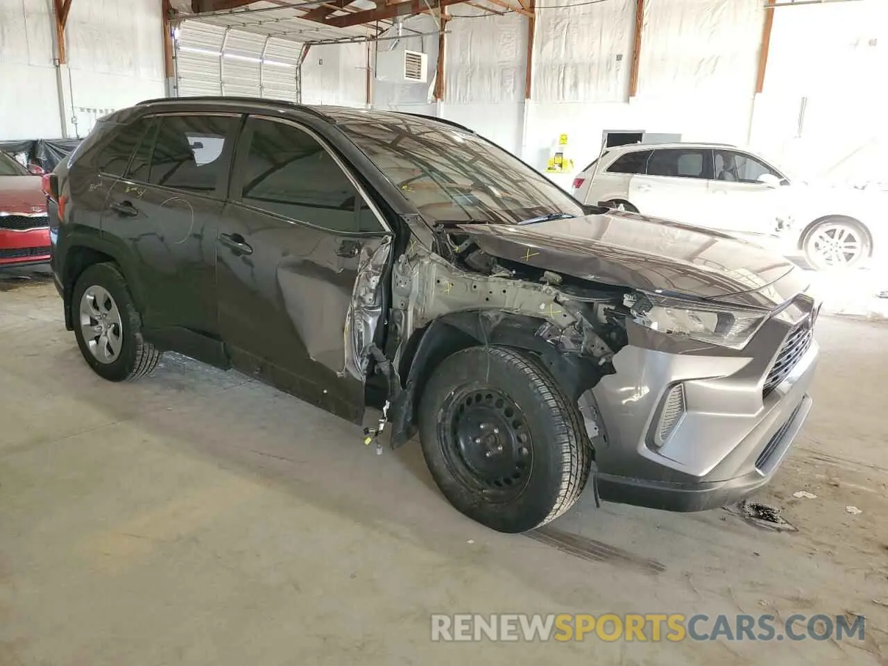 4 fotografías del automóvil dañado 2T3F1RFV1MC227151 TOYOTA RAV4 2021
