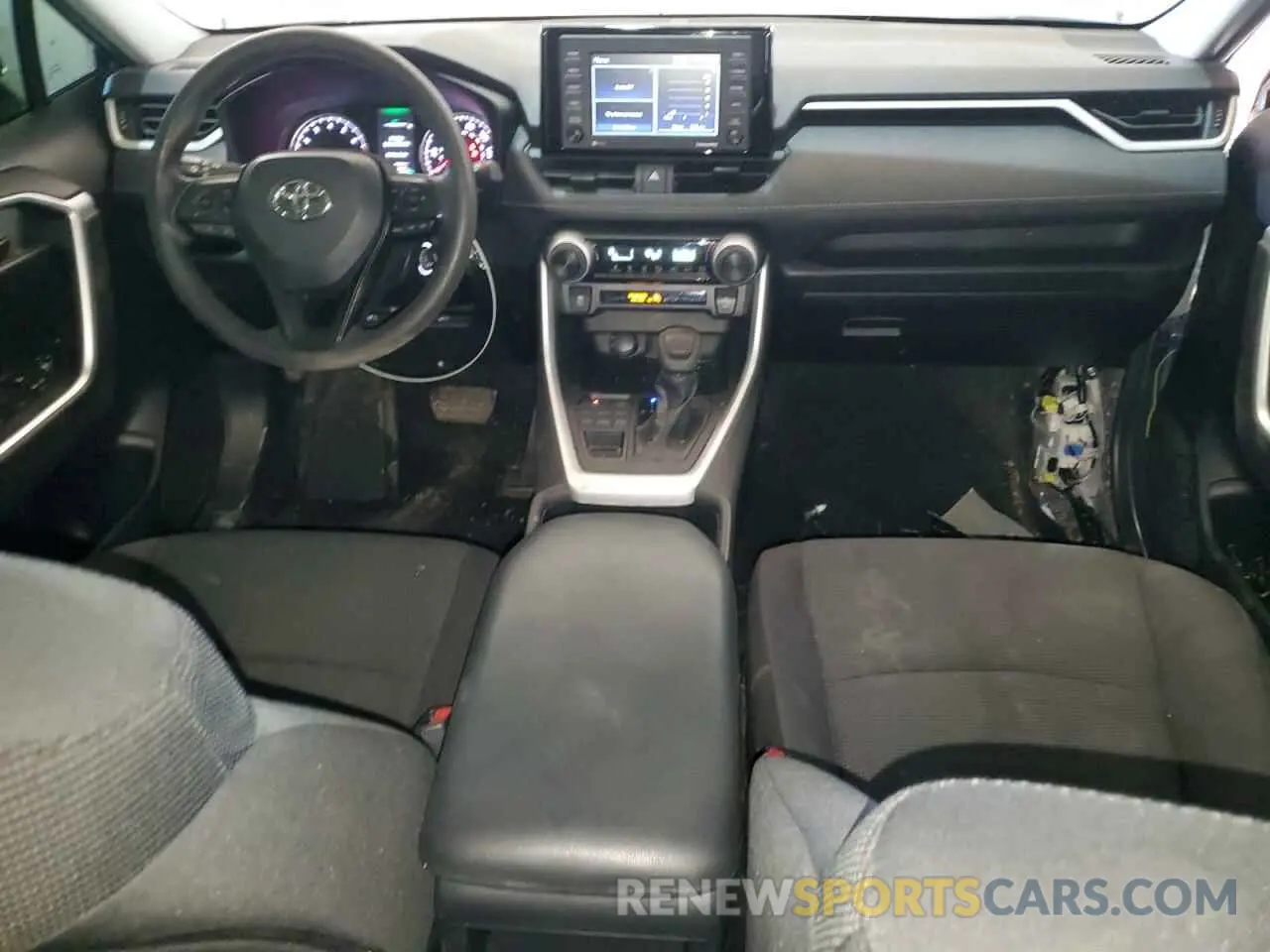 8 fotografías del automóvil dañado 2T3F1RFV1MC227151 TOYOTA RAV4 2021