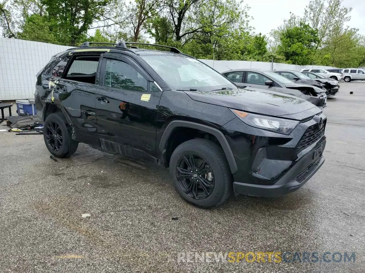 4 fotografías del automóvil dañado 2T3F1RFV1MC248727 TOYOTA RAV4 2021