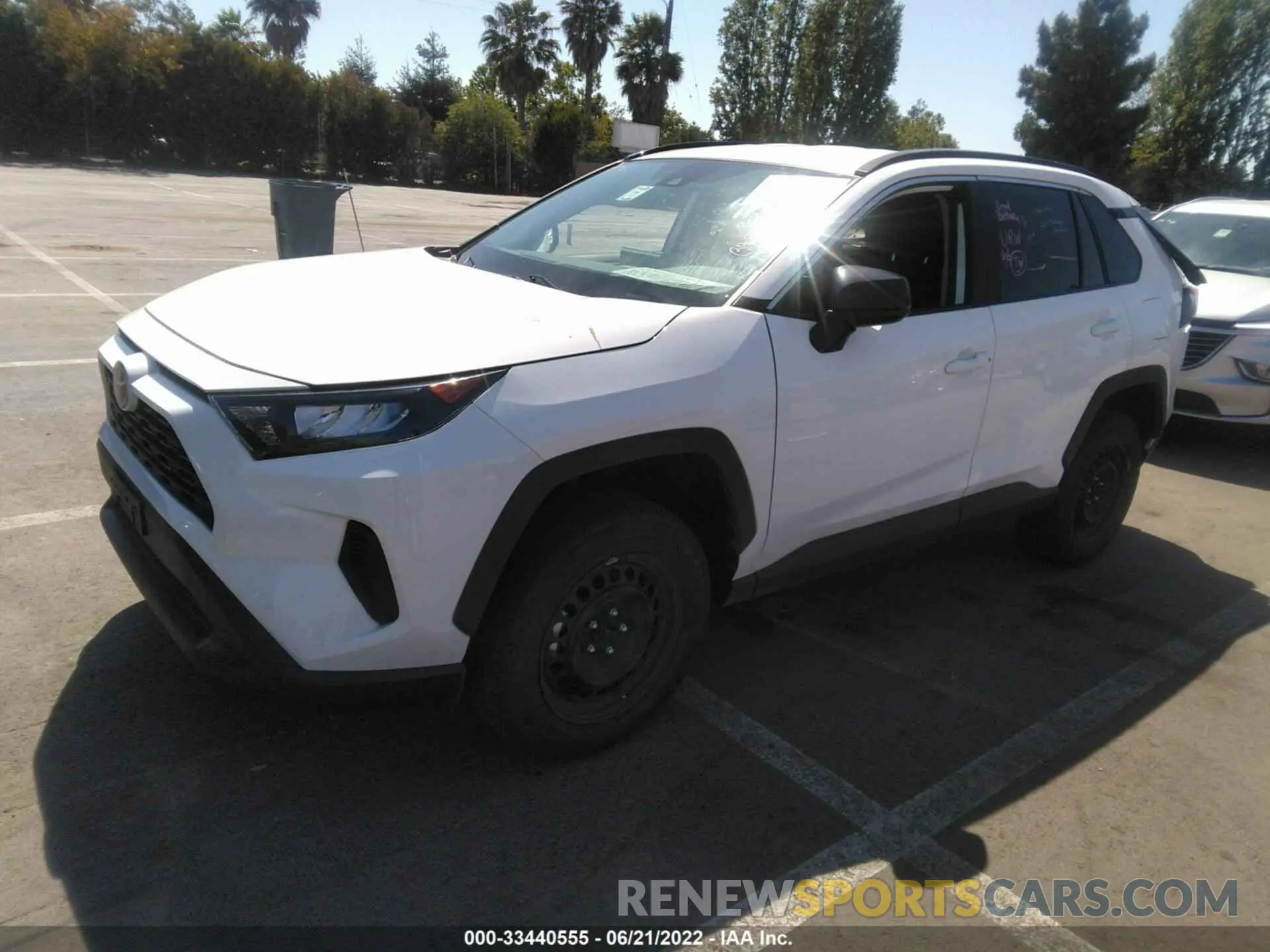2 fotografías del automóvil dañado 2T3F1RFV1MW193842 TOYOTA RAV4 2021
