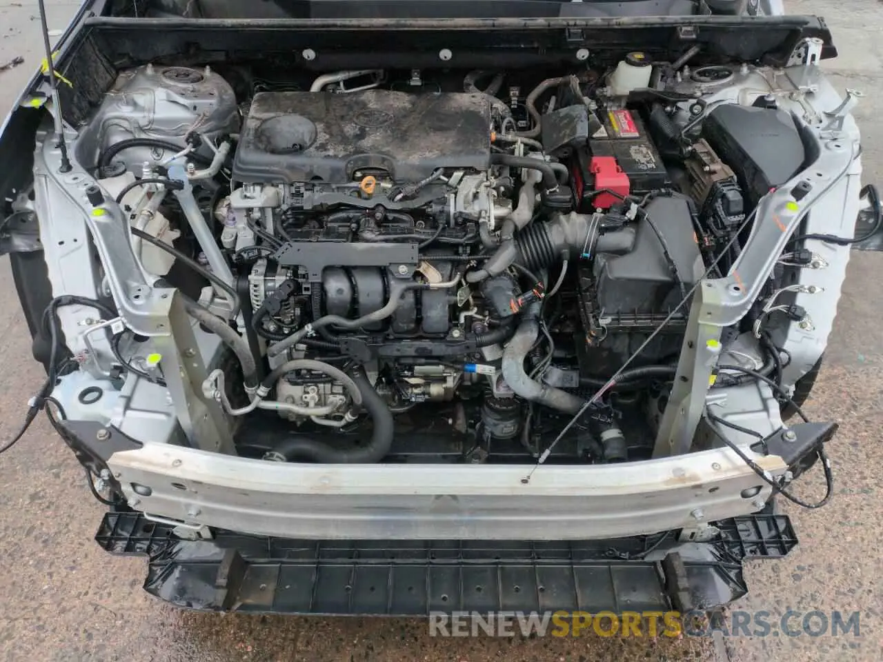 12 fotografías del automóvil dañado 2T3F1RFV1MW194988 TOYOTA RAV4 2021