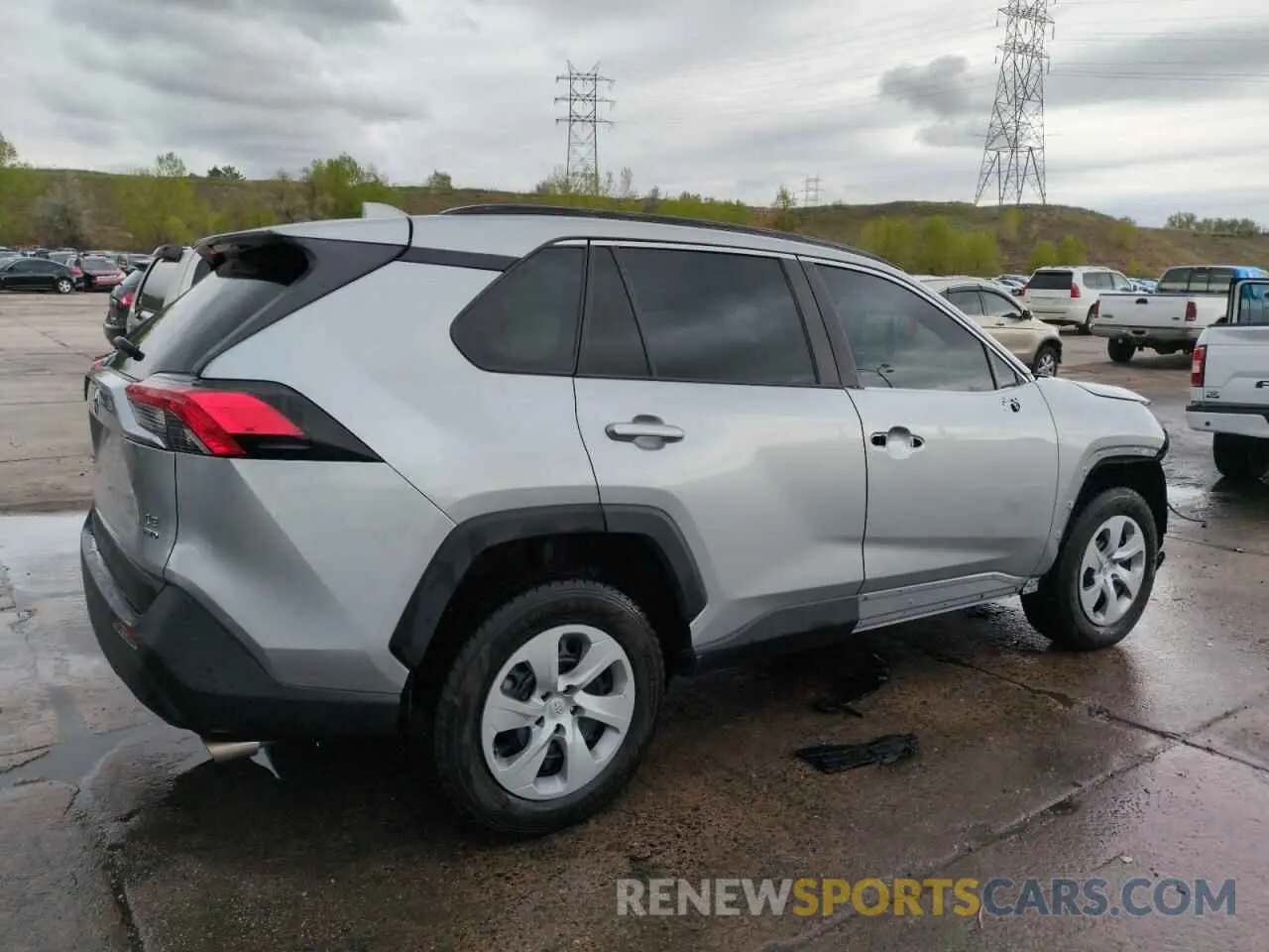 3 fotografías del automóvil dañado 2T3F1RFV1MW194988 TOYOTA RAV4 2021