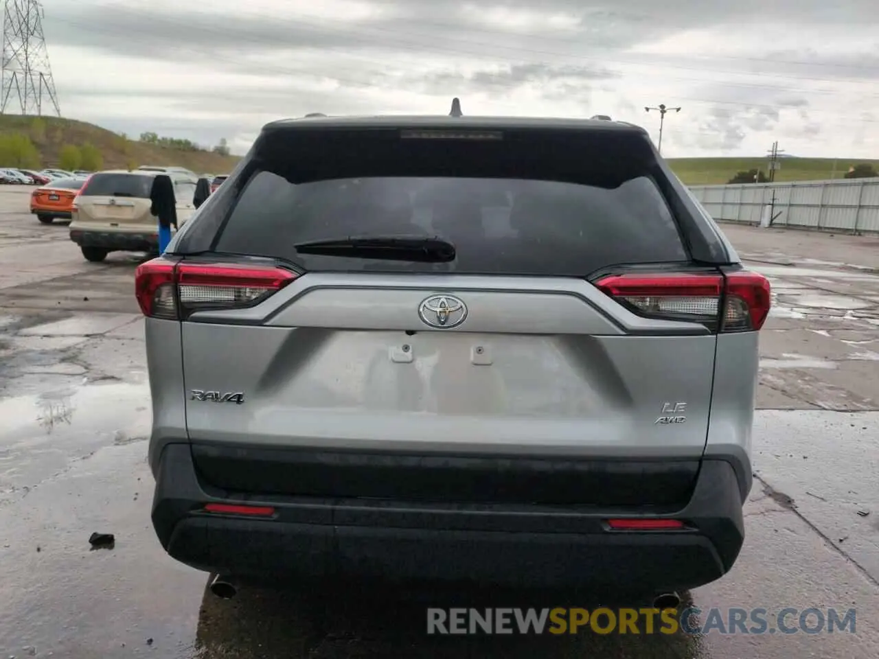 6 fotografías del automóvil dañado 2T3F1RFV1MW194988 TOYOTA RAV4 2021