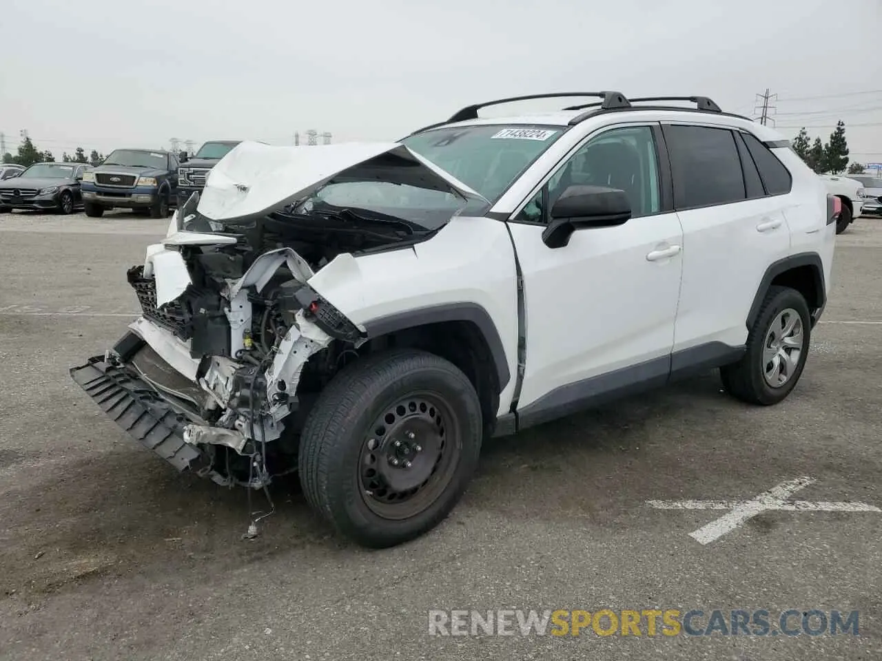 1 fotografías del automóvil dañado 2T3F1RFV1MW199432 TOYOTA RAV4 2021