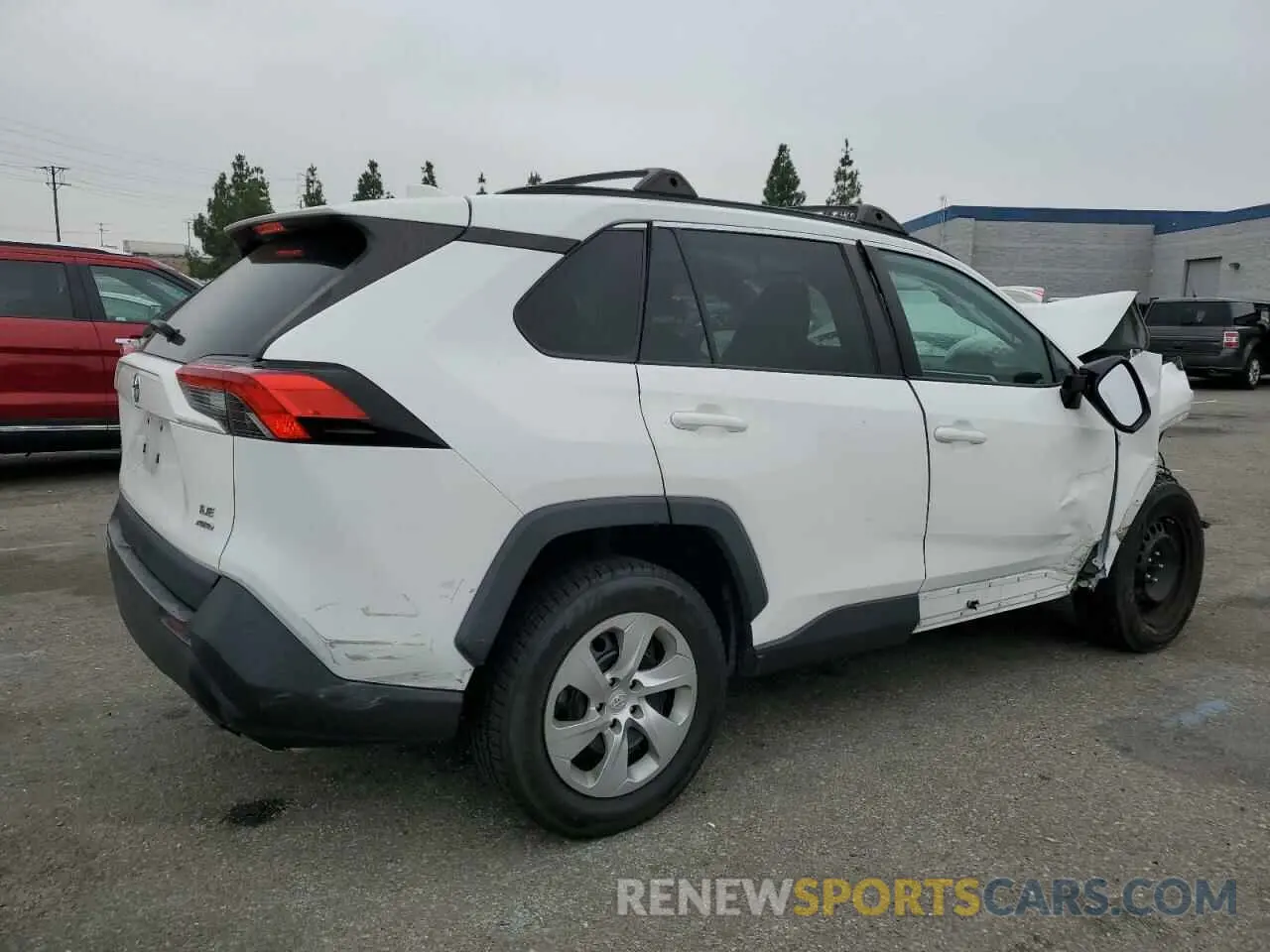 3 fotografías del automóvil dañado 2T3F1RFV1MW199432 TOYOTA RAV4 2021