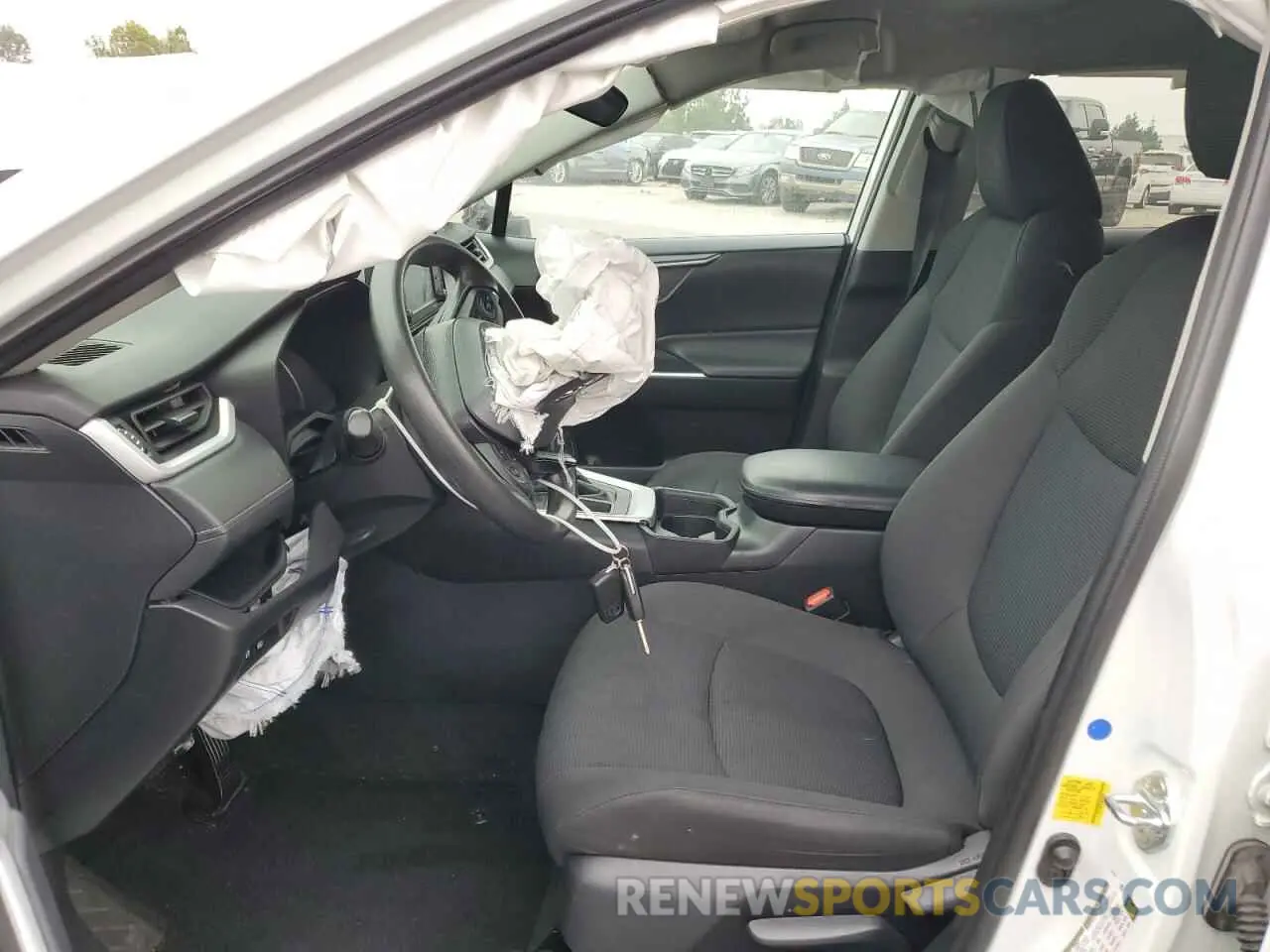 7 fotografías del automóvil dañado 2T3F1RFV1MW199432 TOYOTA RAV4 2021