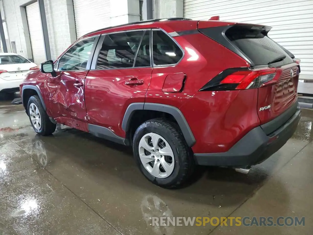 2 fotografías del automóvil dañado 2T3F1RFV1MW203723 TOYOTA RAV4 2021