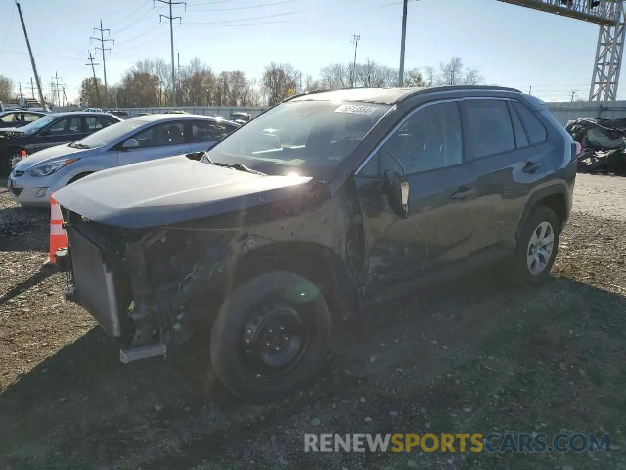1 fotografías del automóvil dañado 2T3F1RFV1MW214575 TOYOTA RAV4 2021
