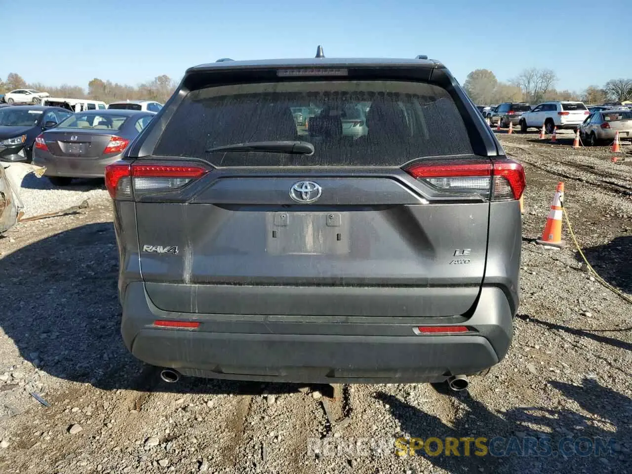 6 fotografías del automóvil dañado 2T3F1RFV1MW214575 TOYOTA RAV4 2021