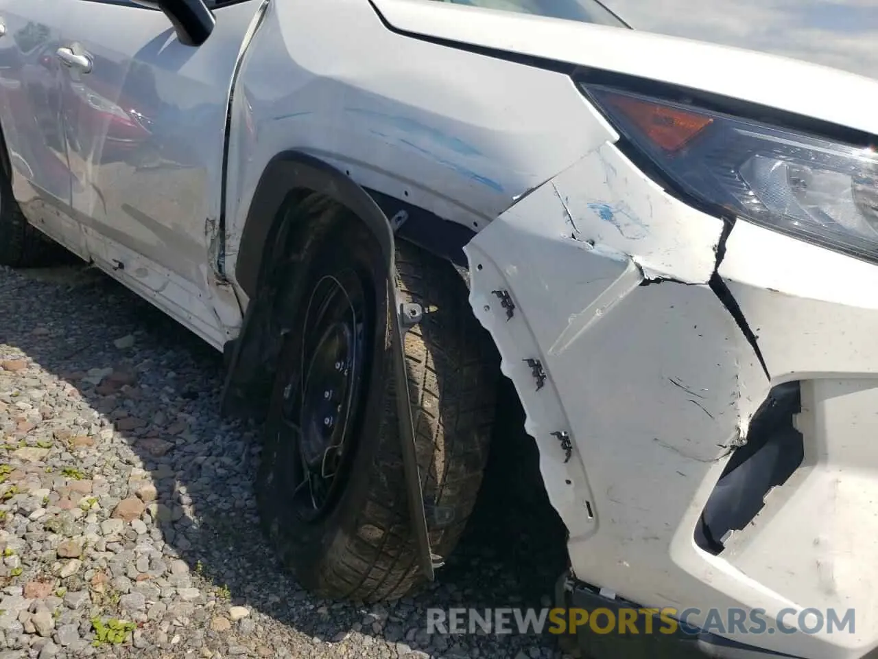 9 fotografías del automóvil dañado 2T3F1RFV2MC170409 TOYOTA RAV4 2021