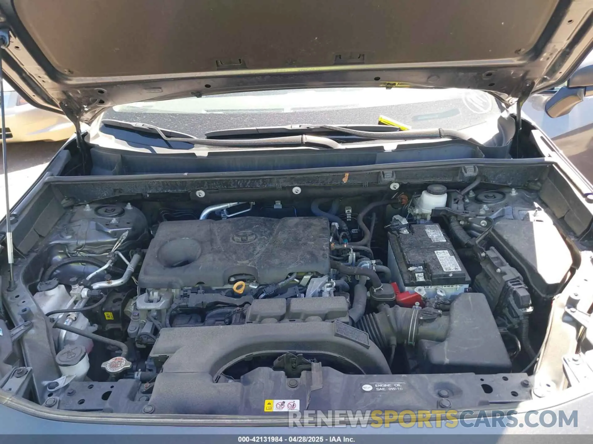 10 fotografías del automóvil dañado 2T3F1RFV2MC237378 TOYOTA RAV4 2021