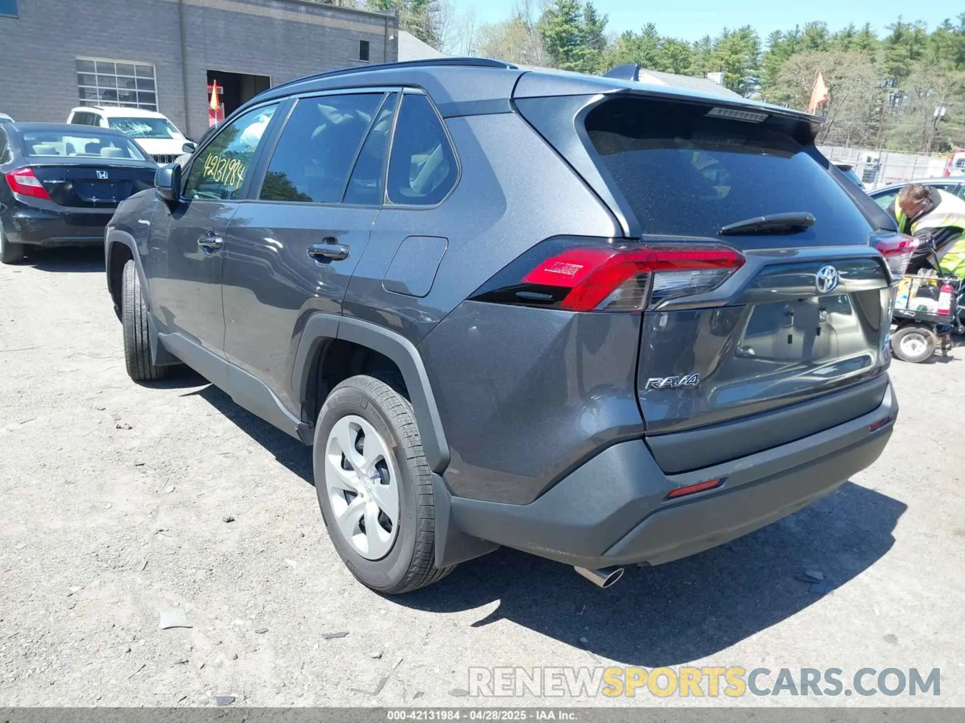 3 fotografías del automóvil dañado 2T3F1RFV2MC237378 TOYOTA RAV4 2021