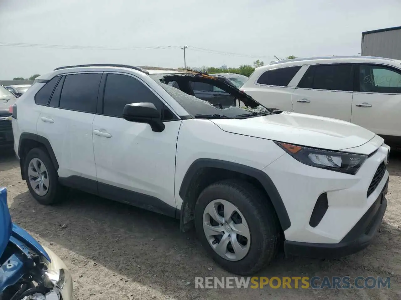 4 fotografías del automóvil dañado 2T3F1RFV2MC245769 TOYOTA RAV4 2021