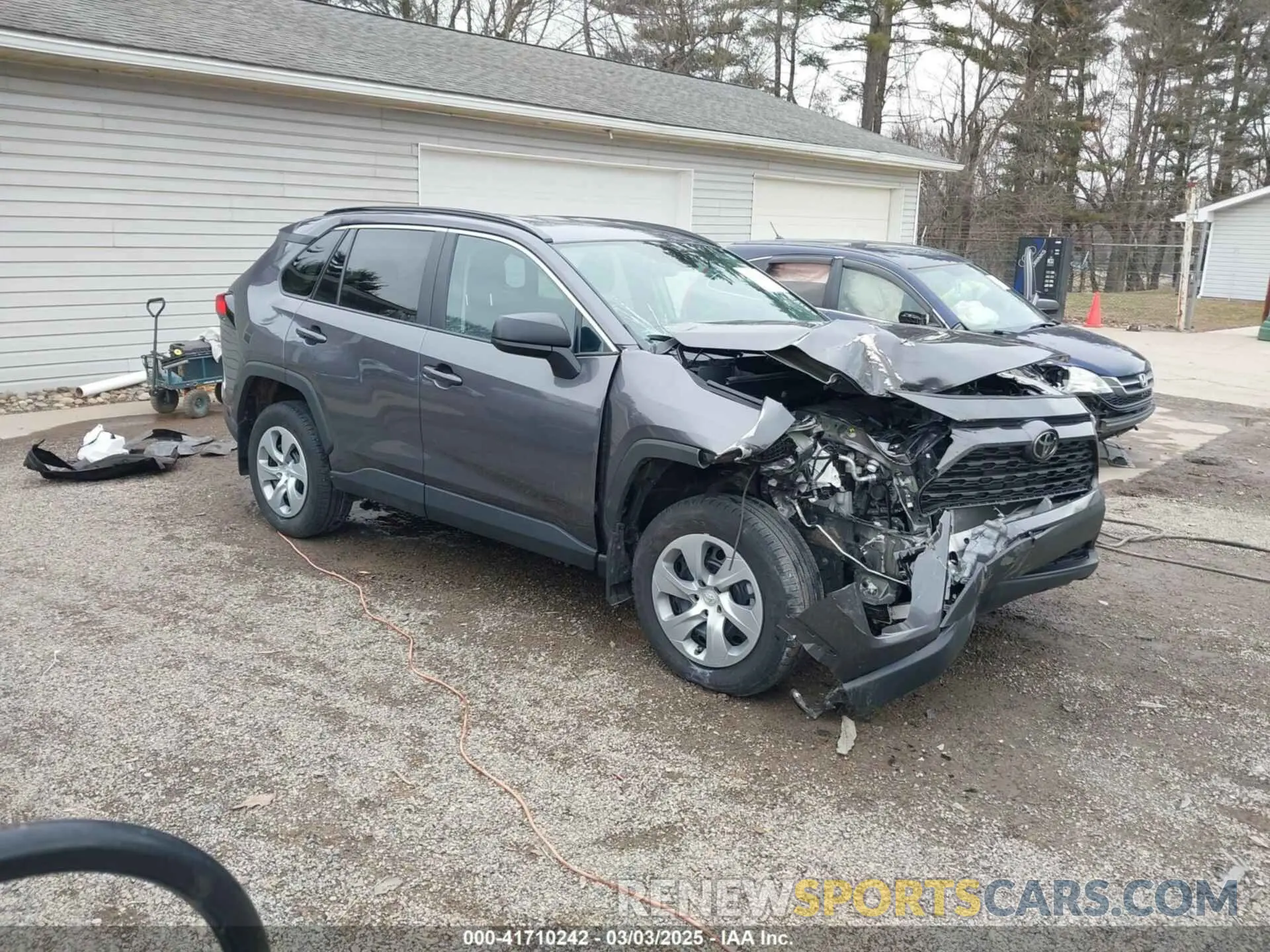 1 fotografías del automóvil dañado 2T3F1RFV2MC245870 TOYOTA RAV4 2021