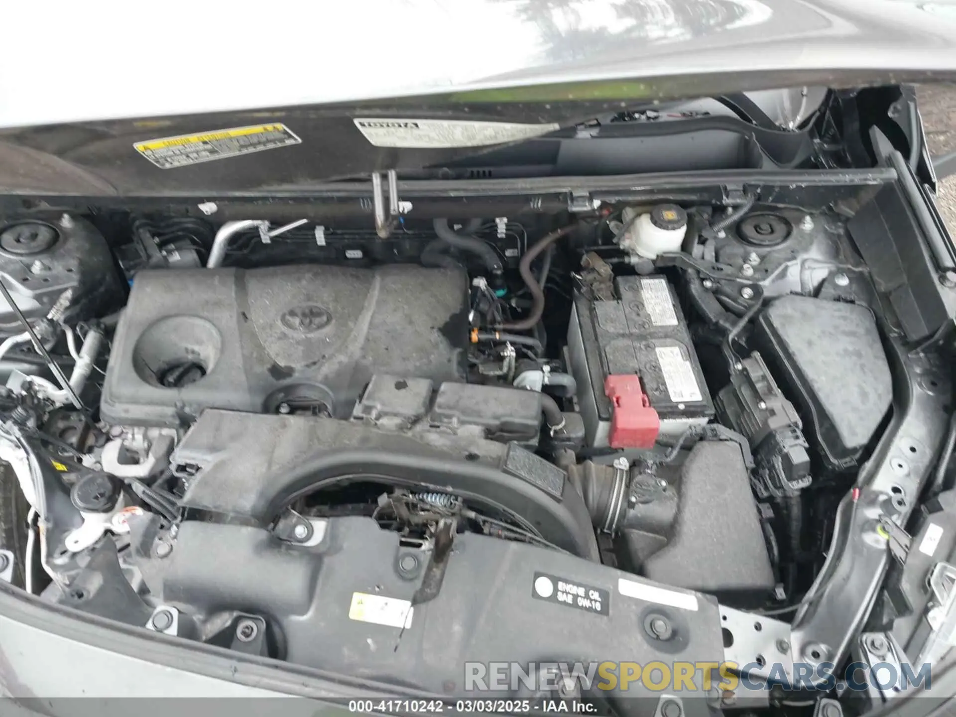 10 fotografías del automóvil dañado 2T3F1RFV2MC245870 TOYOTA RAV4 2021