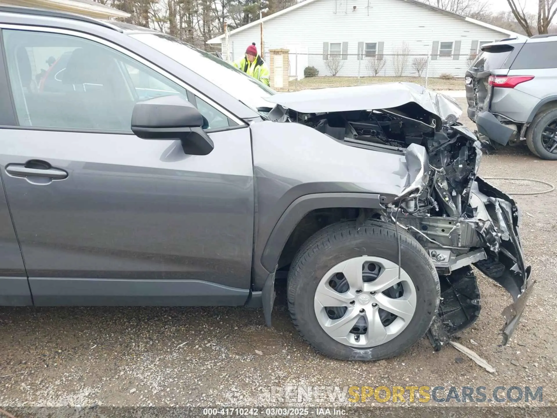 18 fotografías del automóvil dañado 2T3F1RFV2MC245870 TOYOTA RAV4 2021