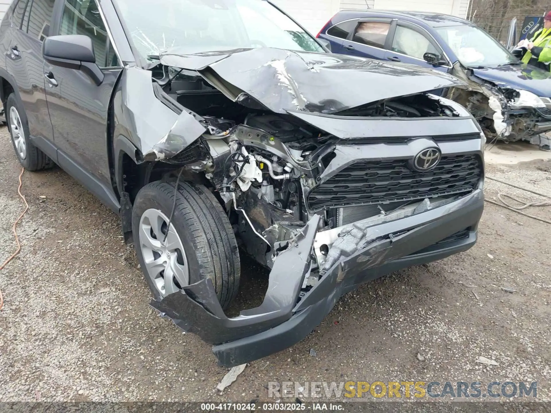 6 fotografías del automóvil dañado 2T3F1RFV2MC245870 TOYOTA RAV4 2021