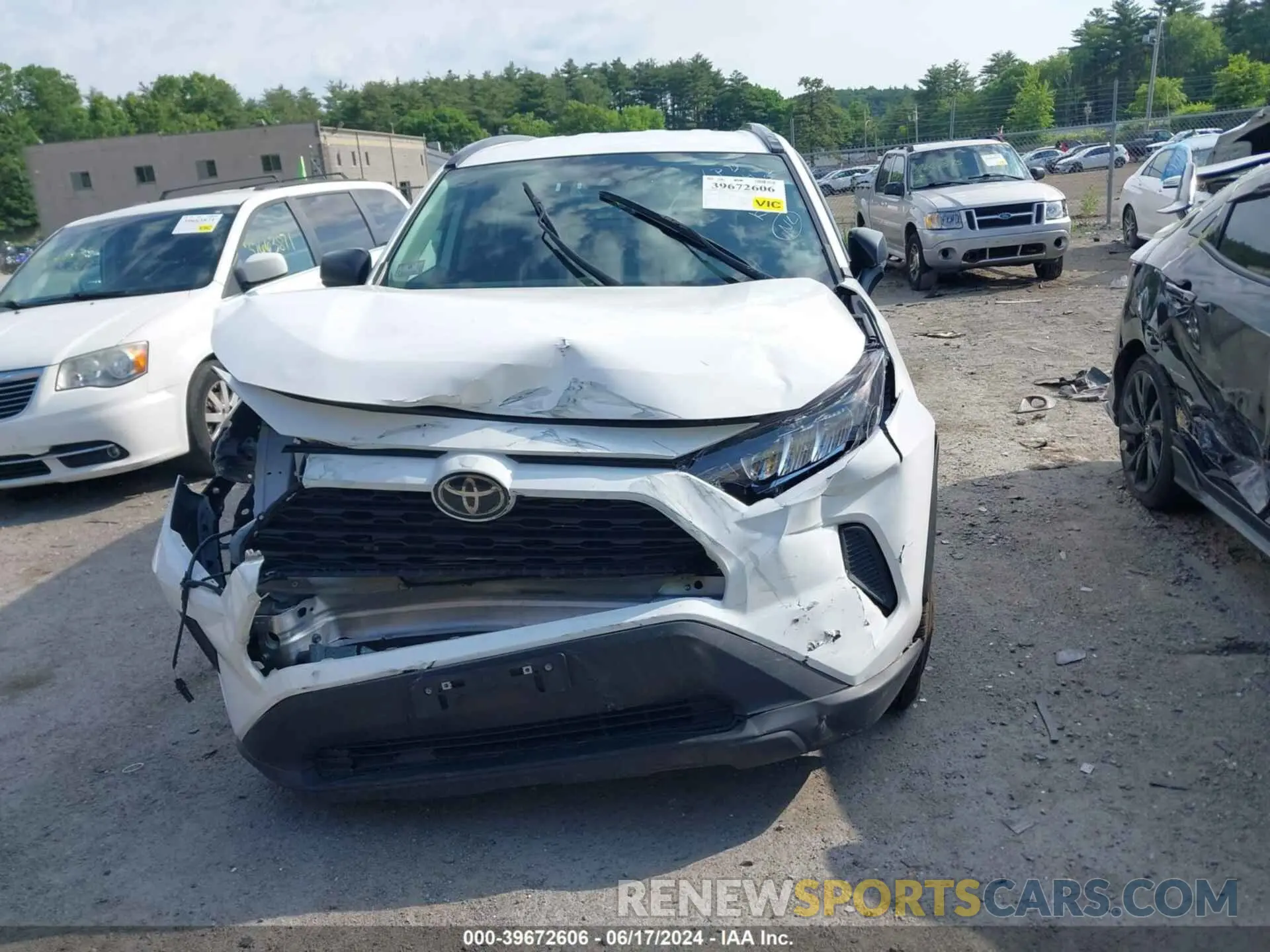 12 fotografías del automóvil dañado 2T3F1RFV2MW199634 TOYOTA RAV4 2021