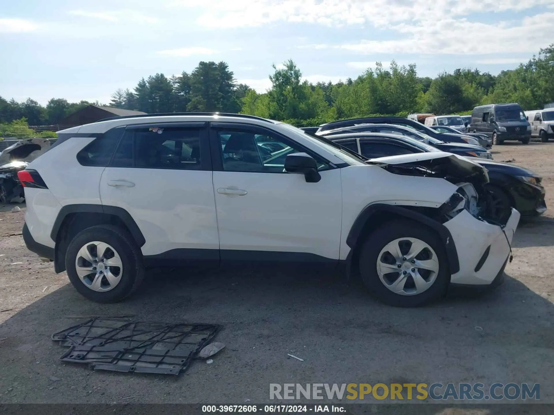 13 fotografías del automóvil dañado 2T3F1RFV2MW199634 TOYOTA RAV4 2021
