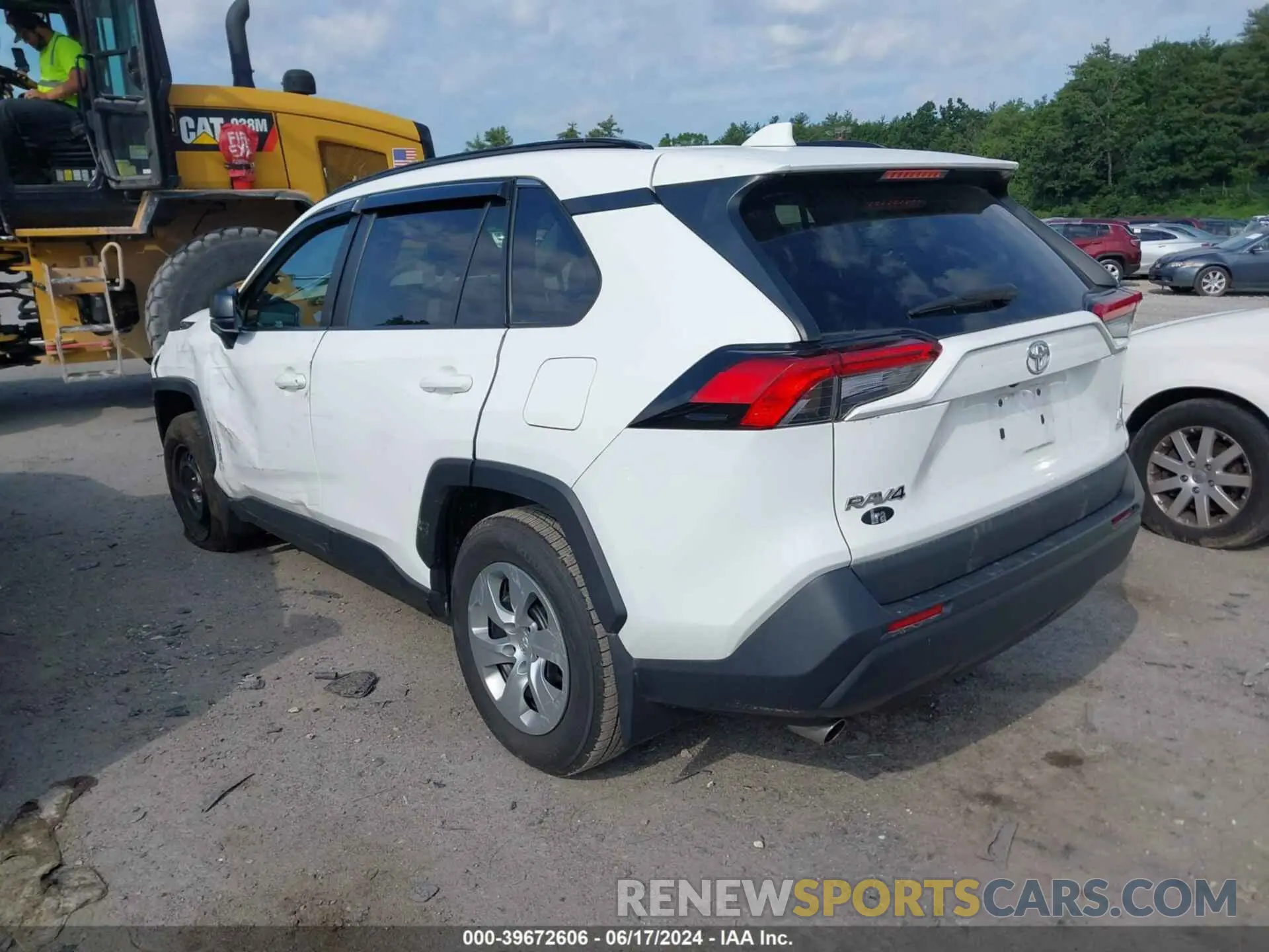 3 fotografías del automóvil dañado 2T3F1RFV2MW199634 TOYOTA RAV4 2021
