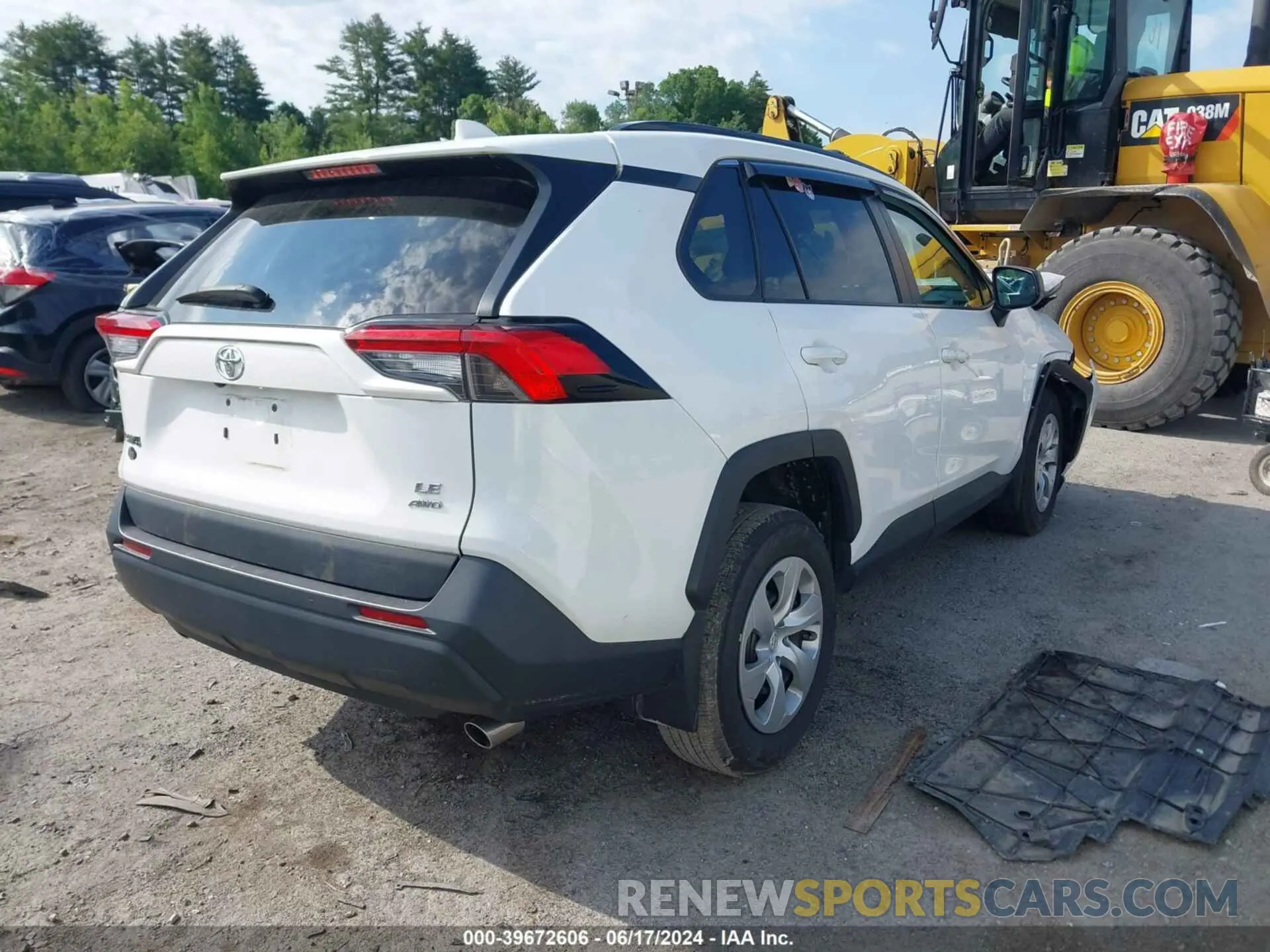 4 fotografías del automóvil dañado 2T3F1RFV2MW199634 TOYOTA RAV4 2021