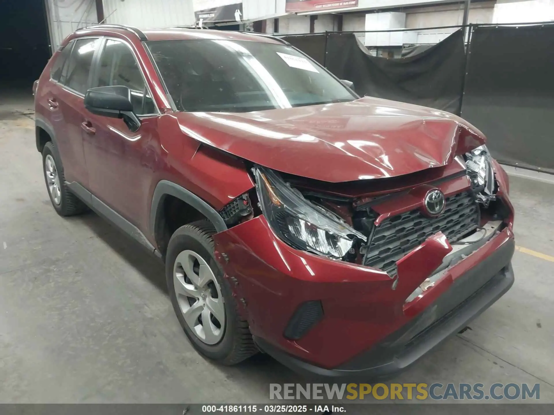 1 fotografías del automóvil dañado 2T3F1RFV2MW218151 TOYOTA RAV4 2021