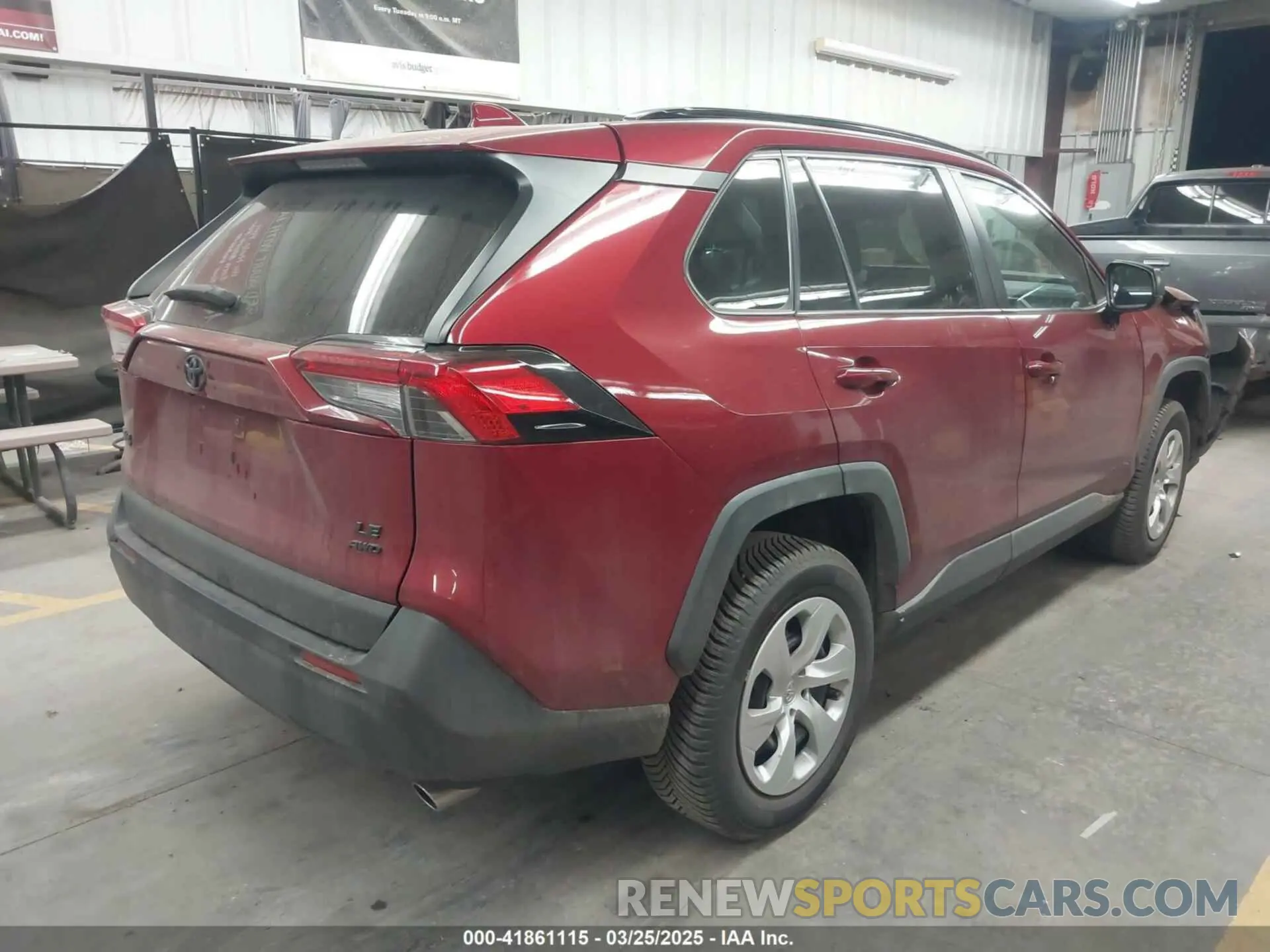4 fotografías del automóvil dañado 2T3F1RFV2MW218151 TOYOTA RAV4 2021