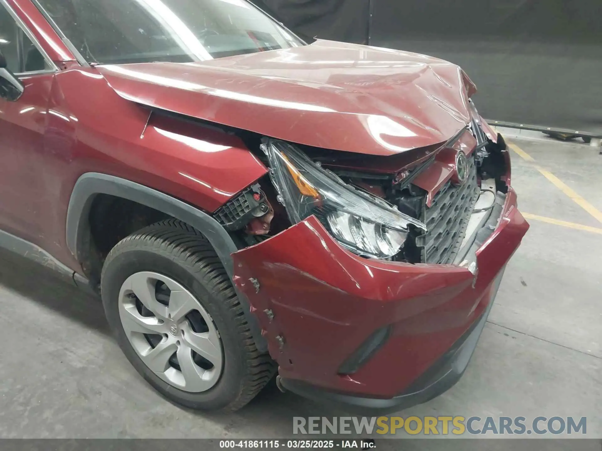 6 fotografías del automóvil dañado 2T3F1RFV2MW218151 TOYOTA RAV4 2021