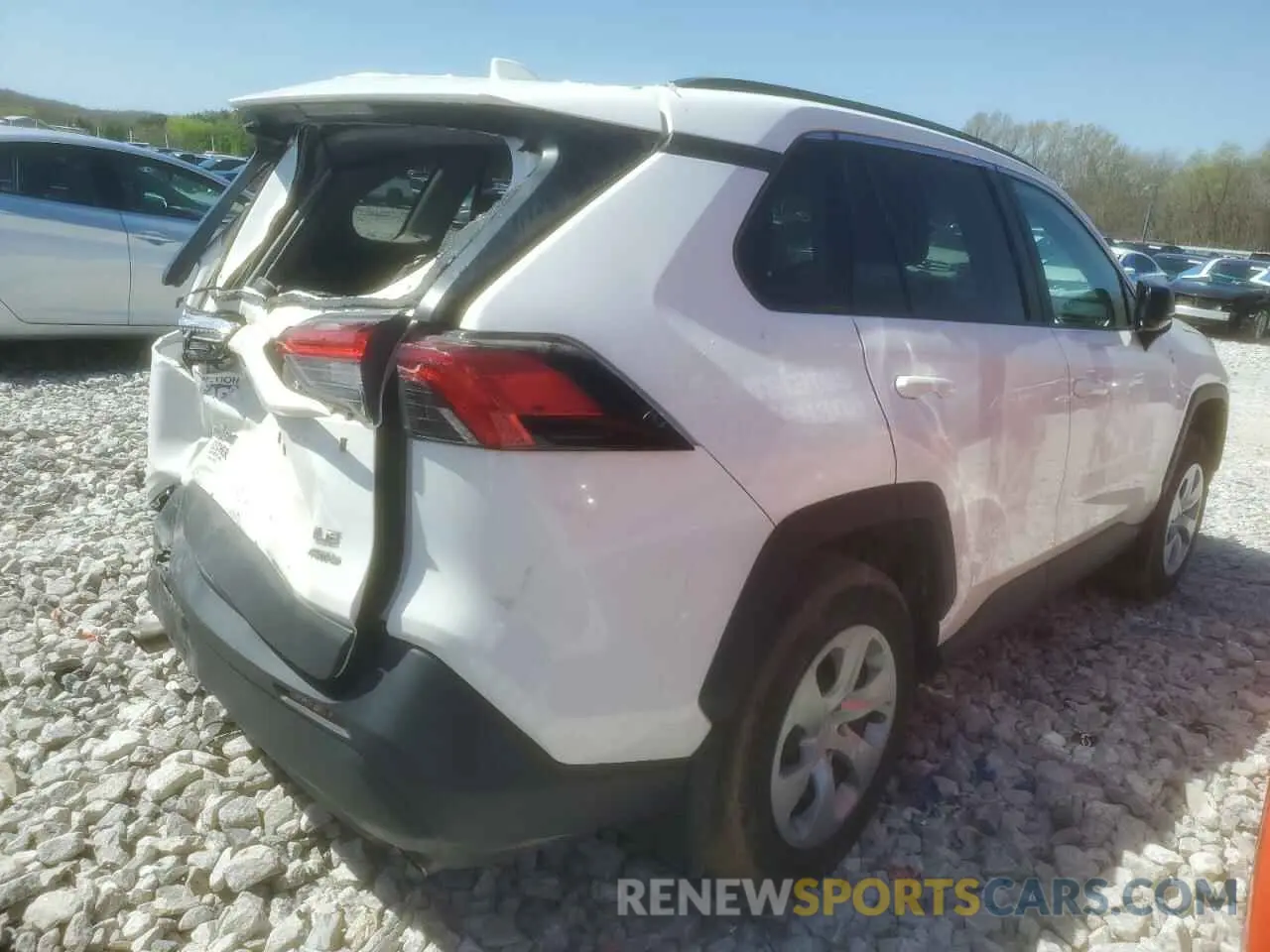 3 fotografías del automóvil dañado 2T3F1RFV3MC147477 TOYOTA RAV4 2021