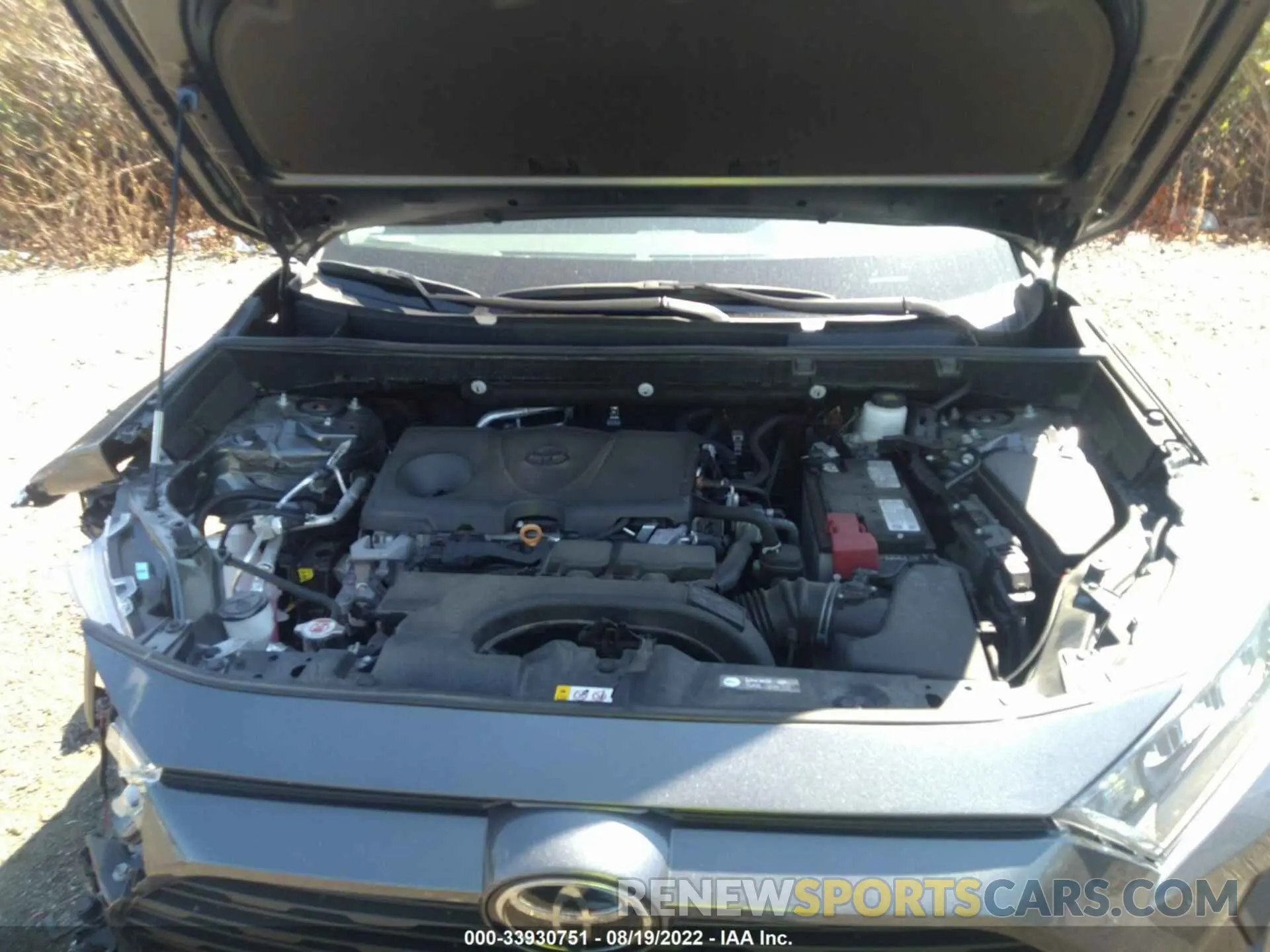 10 fotografías del automóvil dañado 2T3F1RFV3MC174324 TOYOTA RAV4 2021