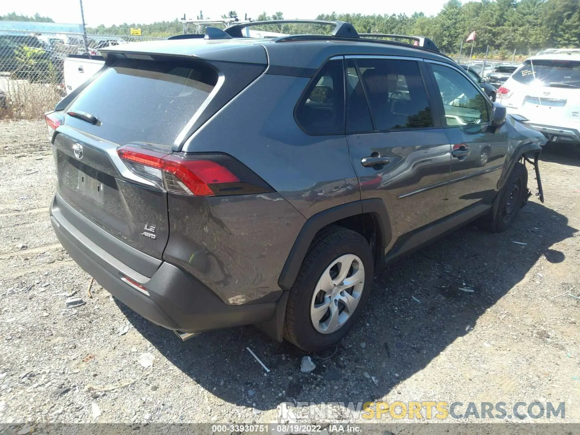 4 fotografías del automóvil dañado 2T3F1RFV3MC174324 TOYOTA RAV4 2021