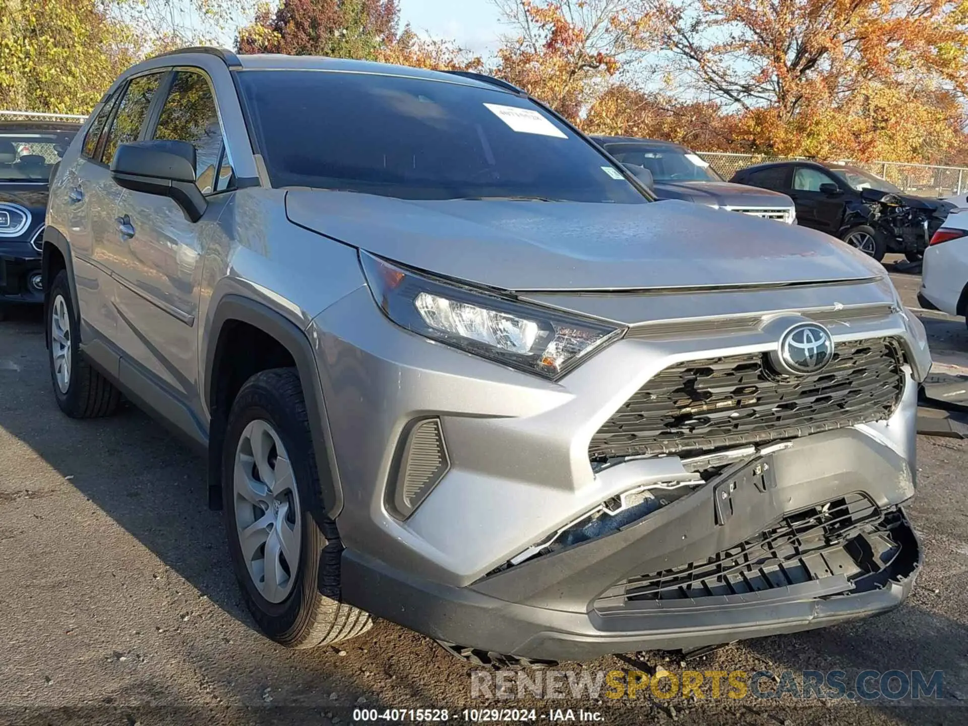 1 fotografías del automóvil dañado 2T3F1RFV3MC206043 TOYOTA RAV4 2021
