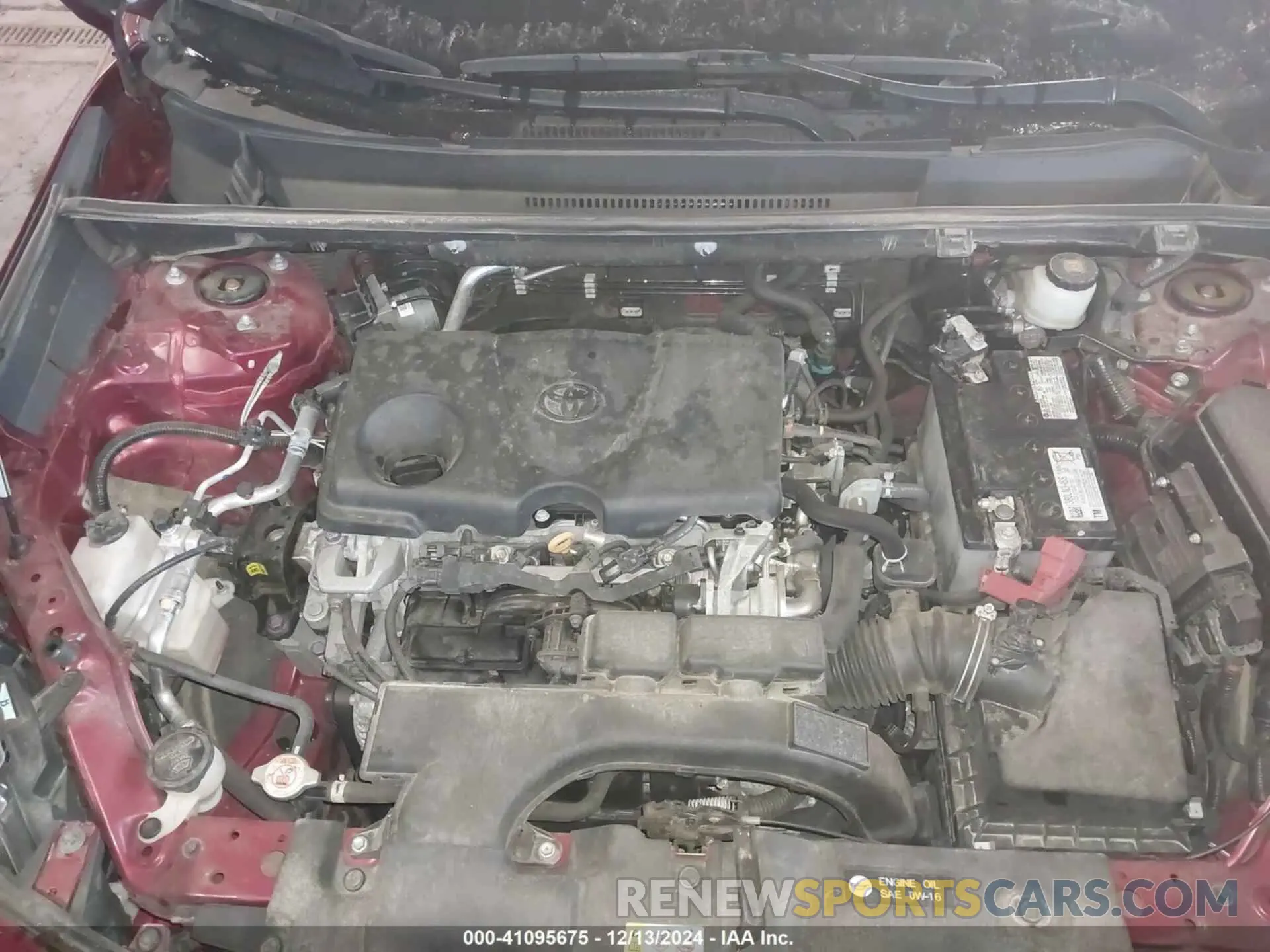 10 fotografías del automóvil dañado 2T3F1RFV4MC150131 TOYOTA RAV4 2021