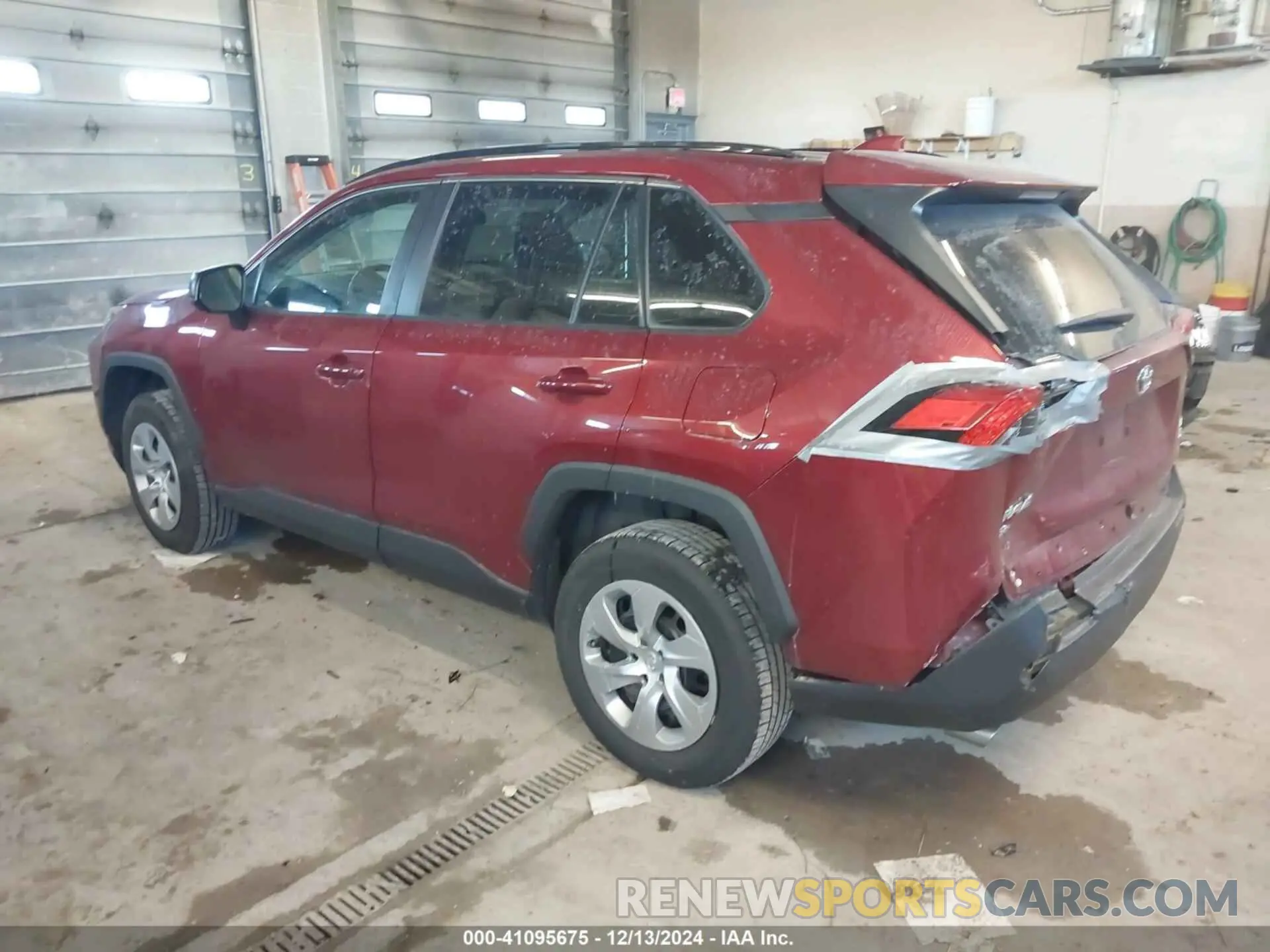 3 fotografías del automóvil dañado 2T3F1RFV4MC150131 TOYOTA RAV4 2021
