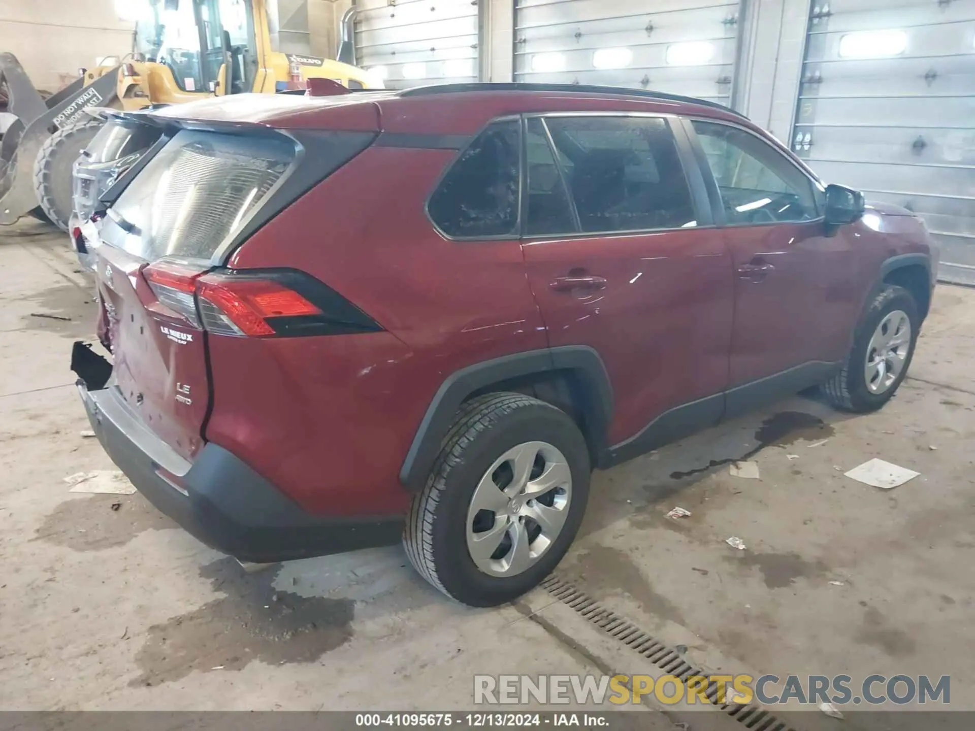4 fotografías del automóvil dañado 2T3F1RFV4MC150131 TOYOTA RAV4 2021