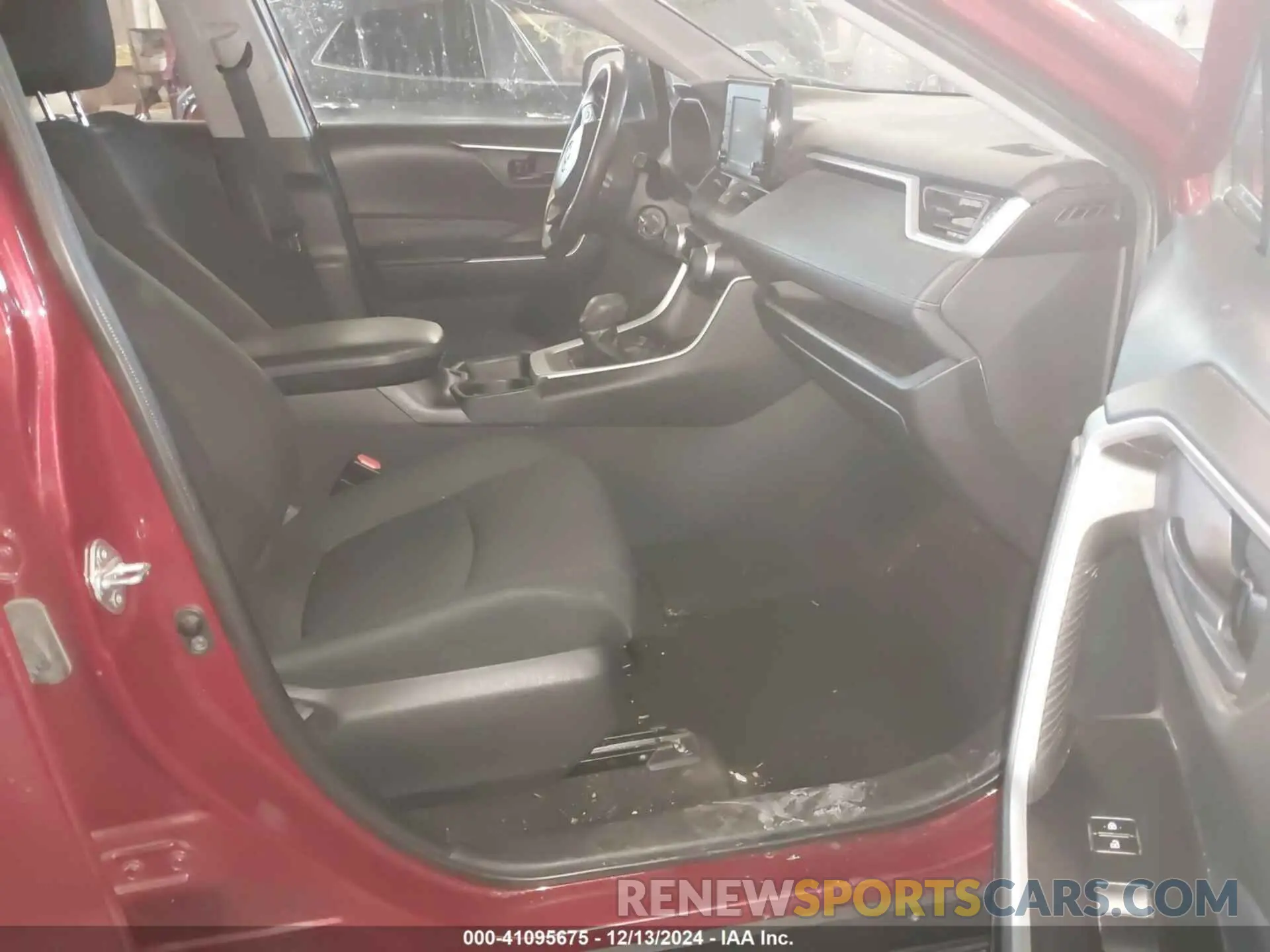 5 fotografías del automóvil dañado 2T3F1RFV4MC150131 TOYOTA RAV4 2021
