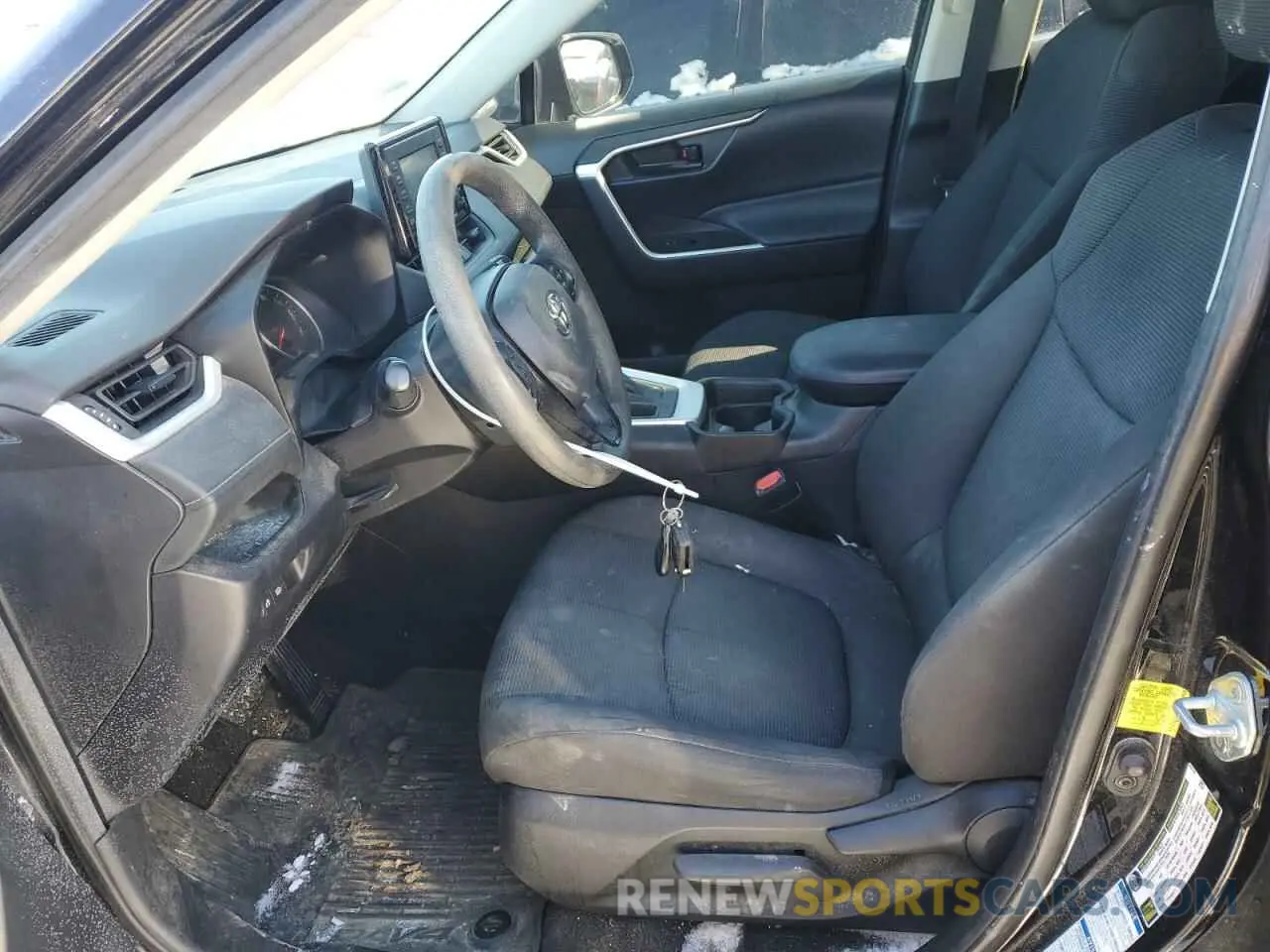 7 fotografías del automóvil dañado 2T3F1RFV4MC178110 TOYOTA RAV4 2021