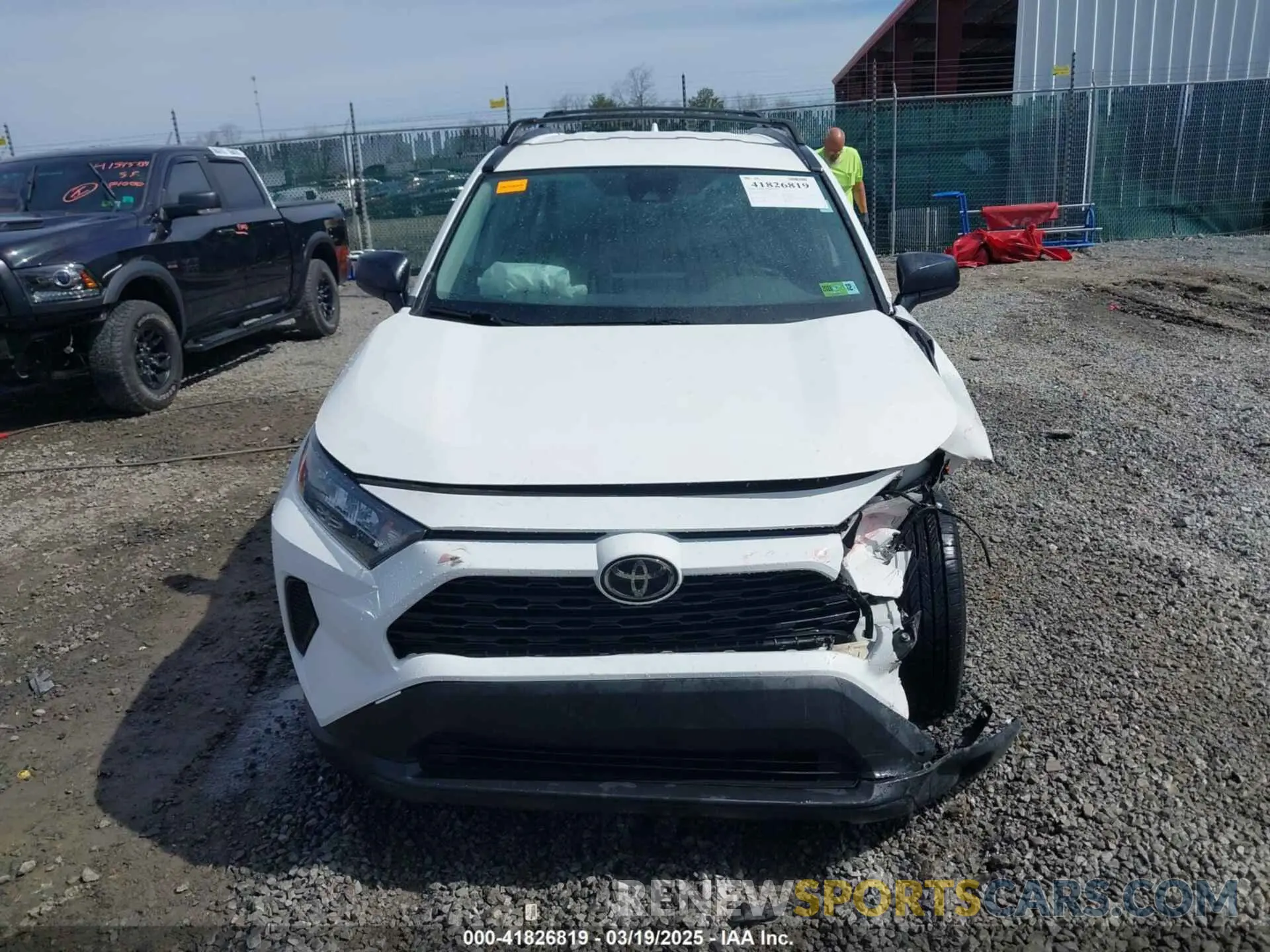 12 fotografías del automóvil dañado 2T3F1RFV4MC216967 TOYOTA RAV4 2021