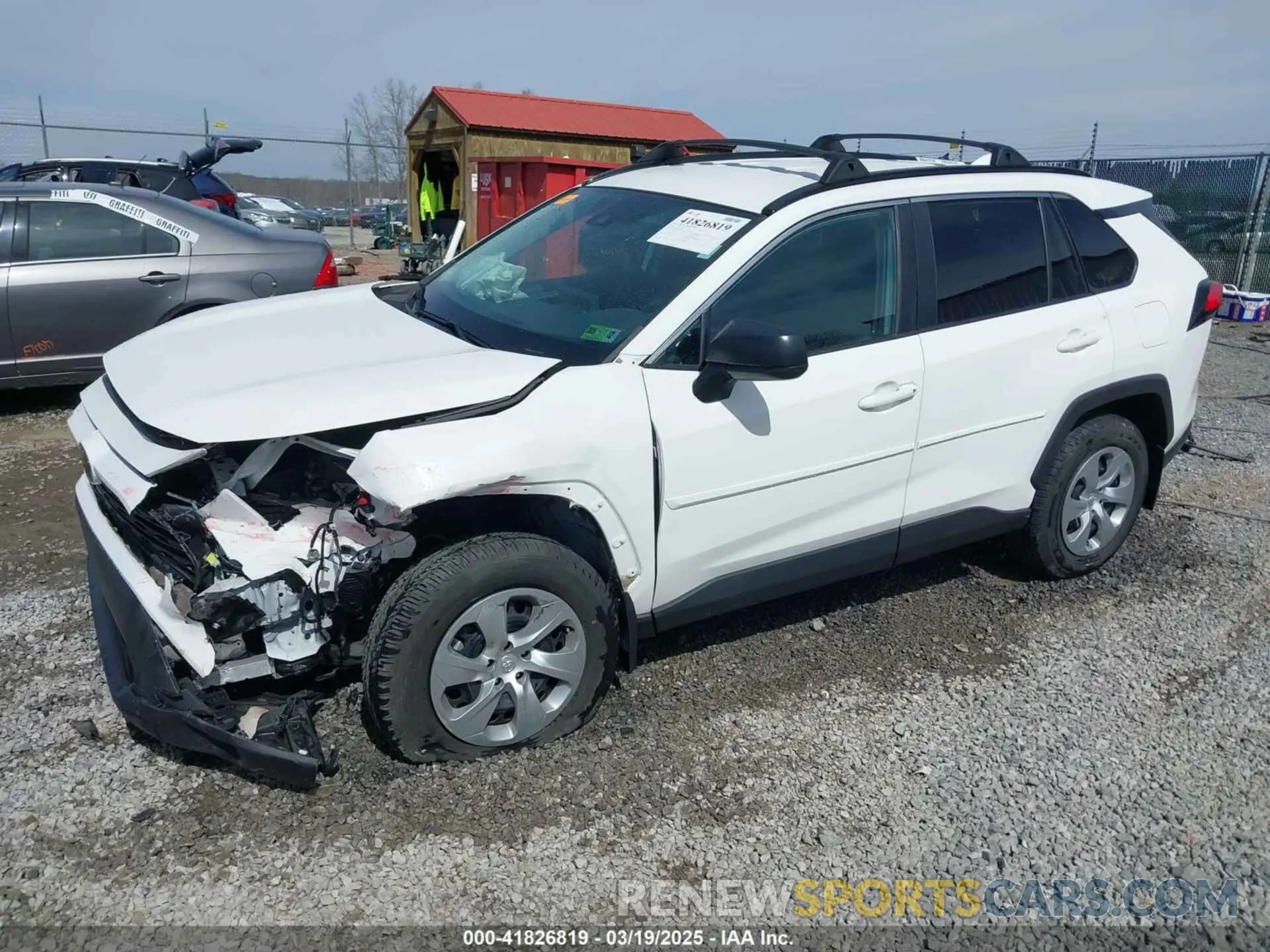 2 fotografías del automóvil dañado 2T3F1RFV4MC216967 TOYOTA RAV4 2021