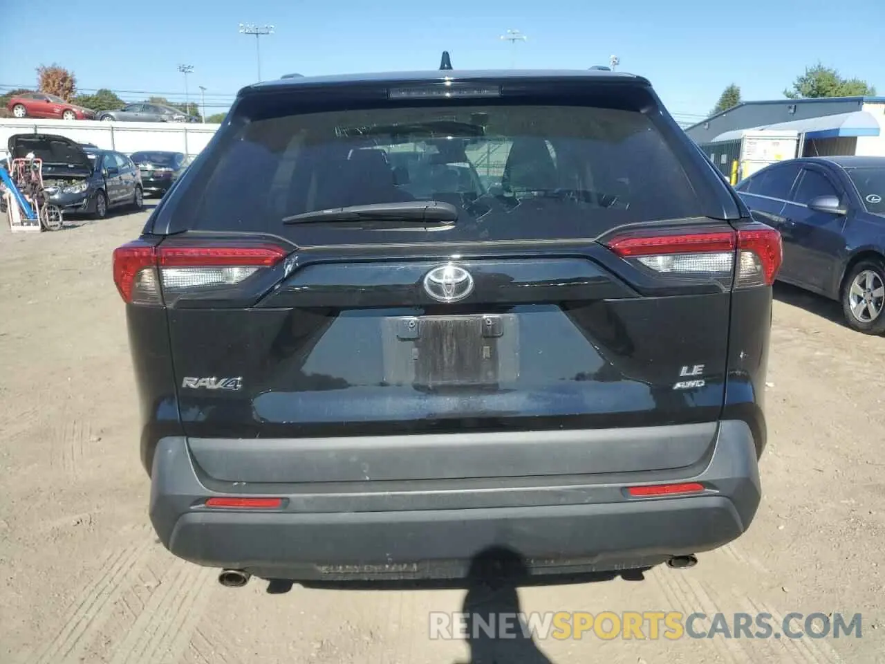 6 fotografías del automóvil dañado 2T3F1RFV4MC222736 TOYOTA RAV4 2021