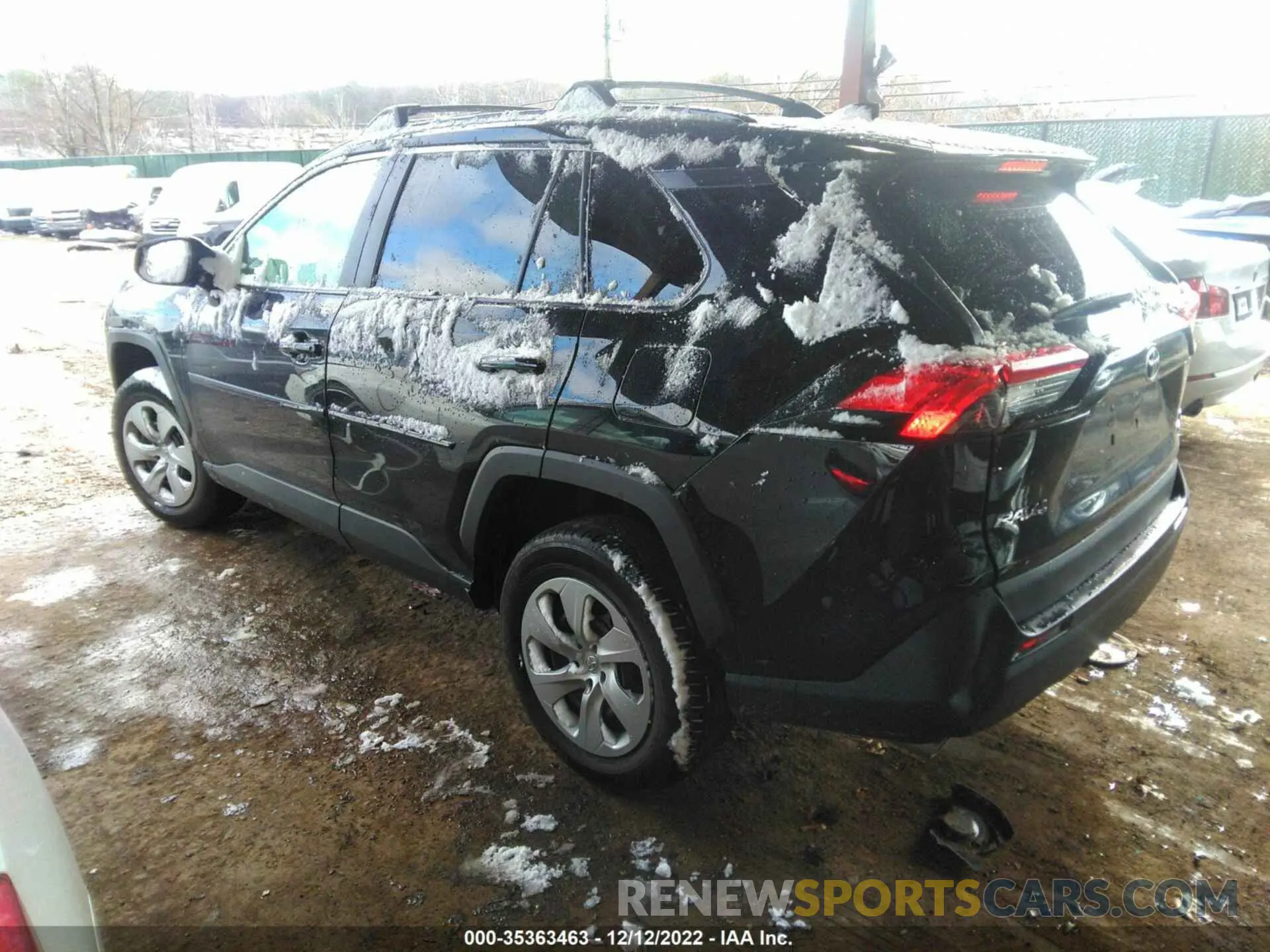 3 fotografías del automóvil dañado 2T3F1RFV4MC247829 TOYOTA RAV4 2021
