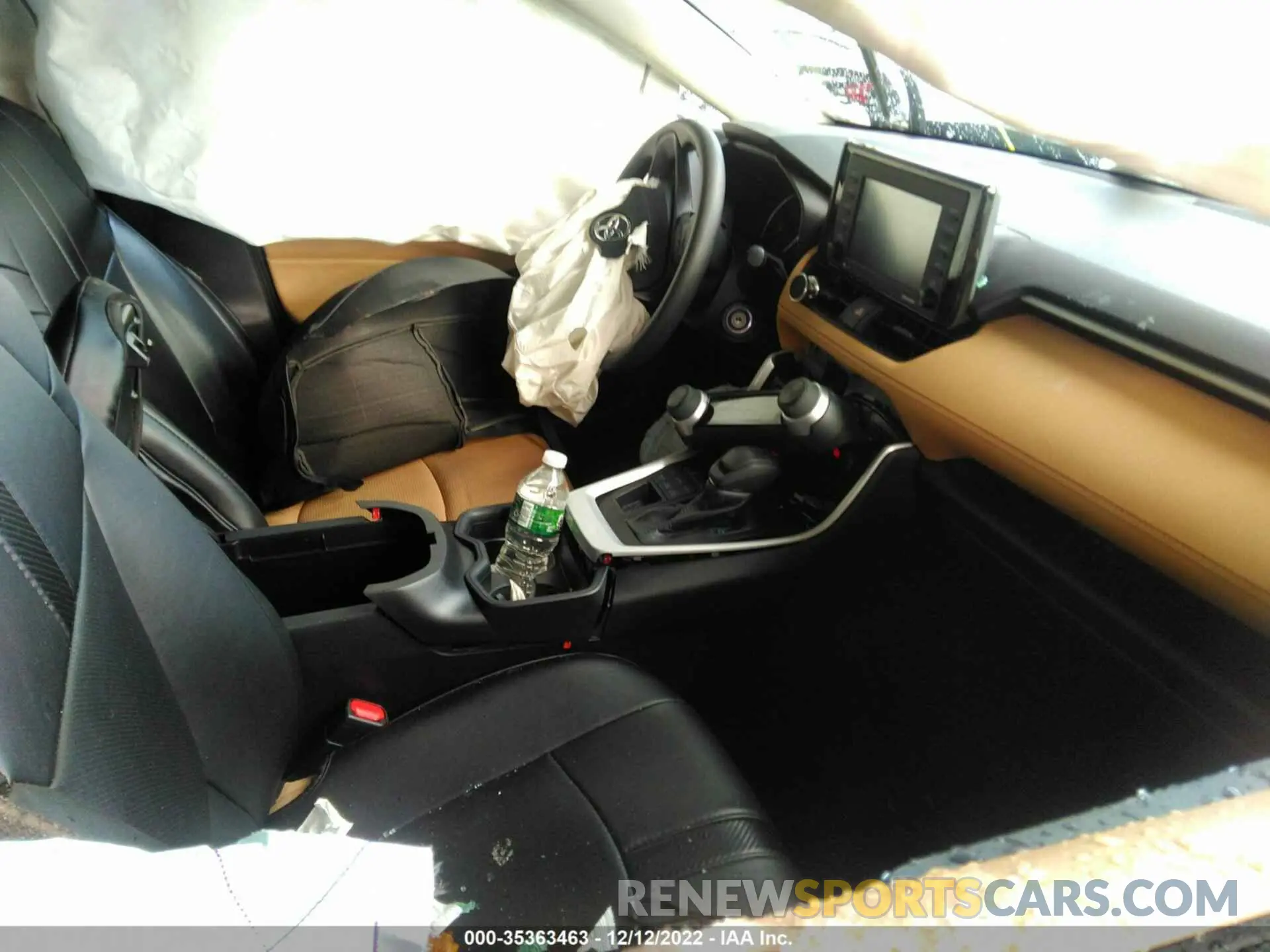 5 fotografías del automóvil dañado 2T3F1RFV4MC247829 TOYOTA RAV4 2021