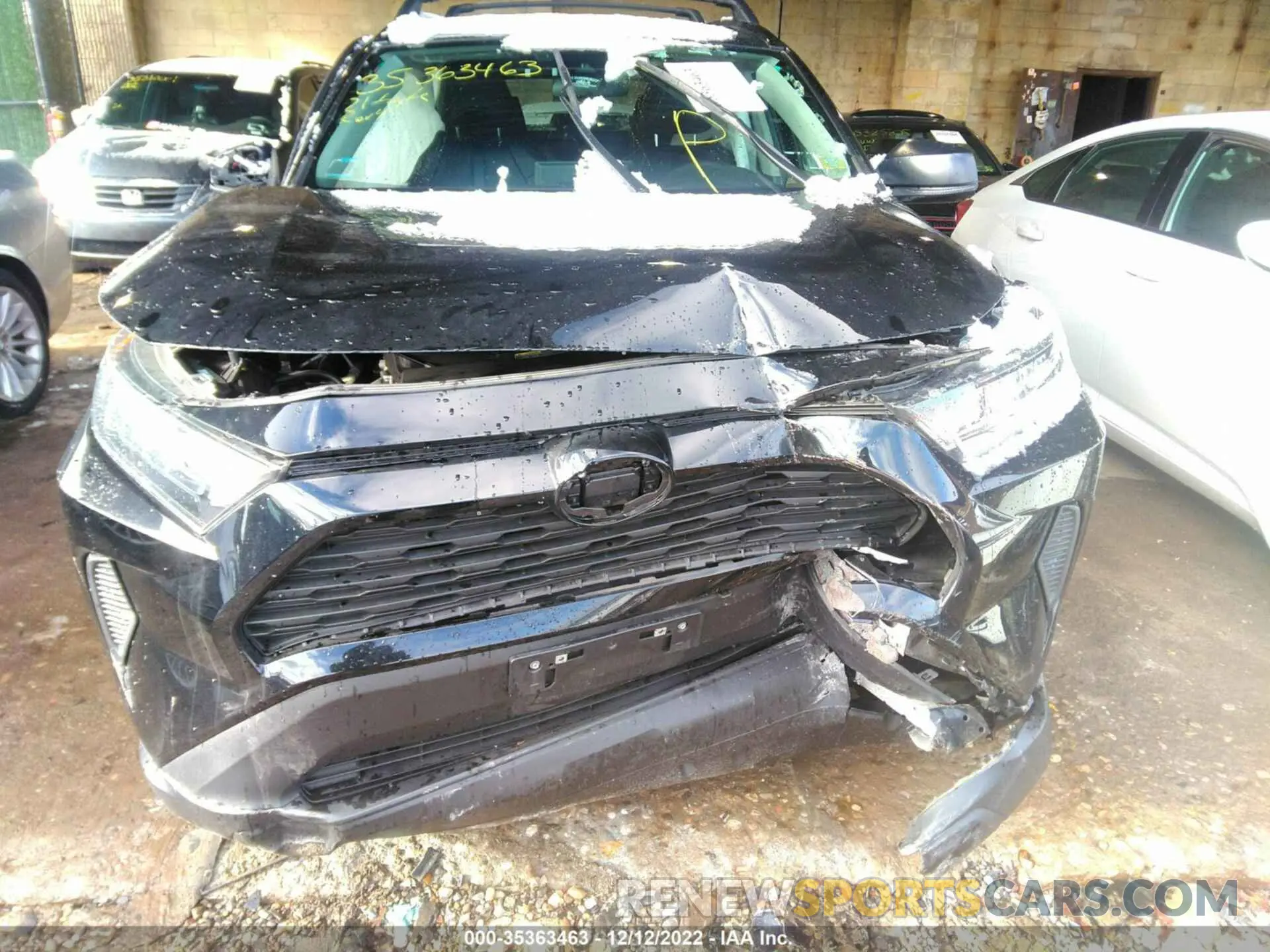 6 fotografías del automóvil dañado 2T3F1RFV4MC247829 TOYOTA RAV4 2021