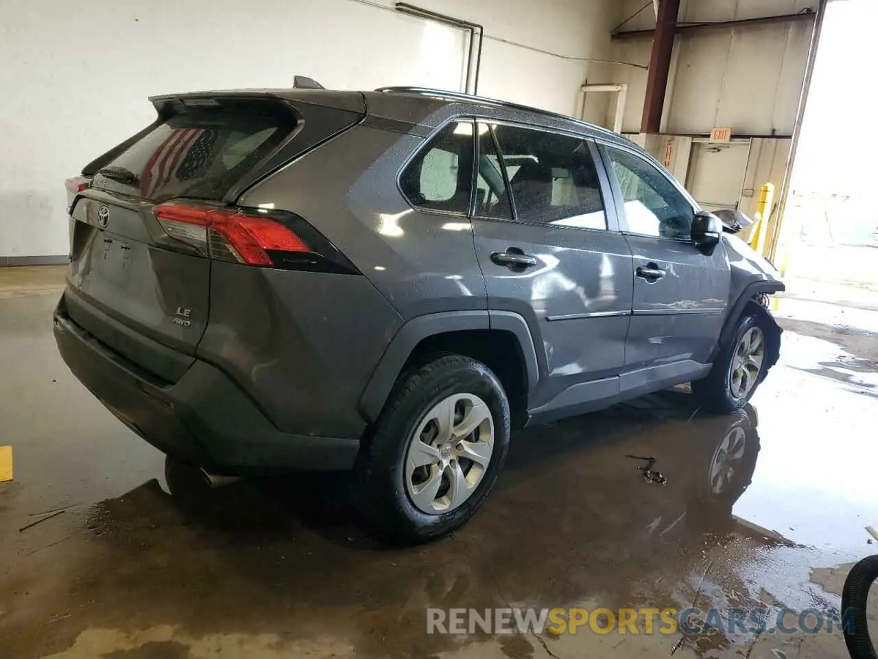 3 fotografías del automóvil dañado 2T3F1RFV4MC252285 TOYOTA RAV4 2021