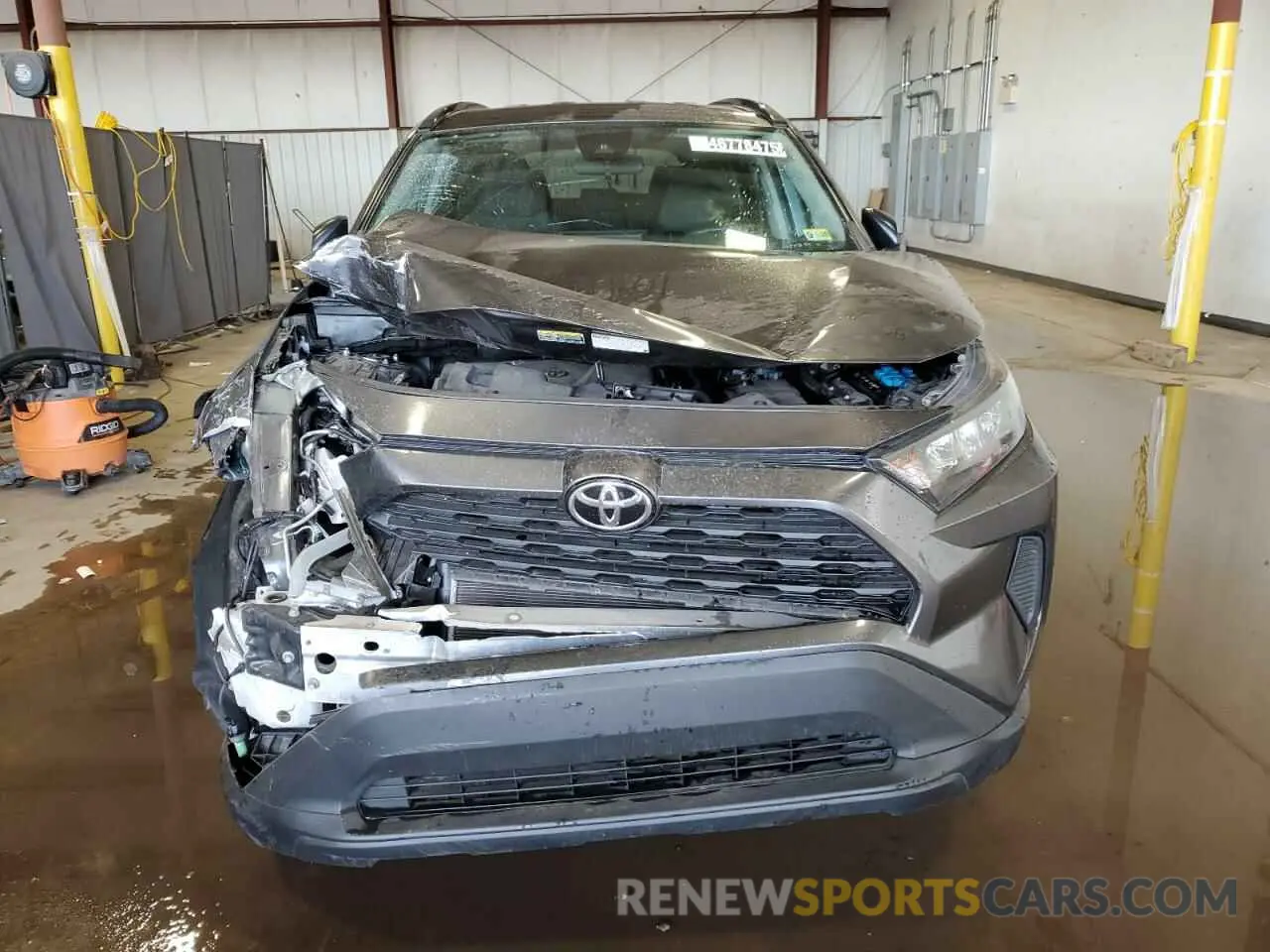 5 fotografías del automóvil dañado 2T3F1RFV4MC252285 TOYOTA RAV4 2021