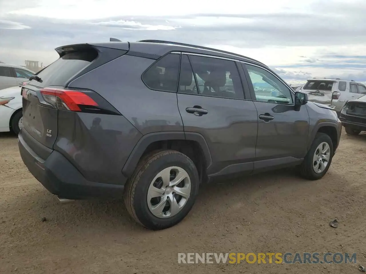 3 fotografías del automóvil dañado 2T3F1RFV4MW185735 TOYOTA RAV4 2021