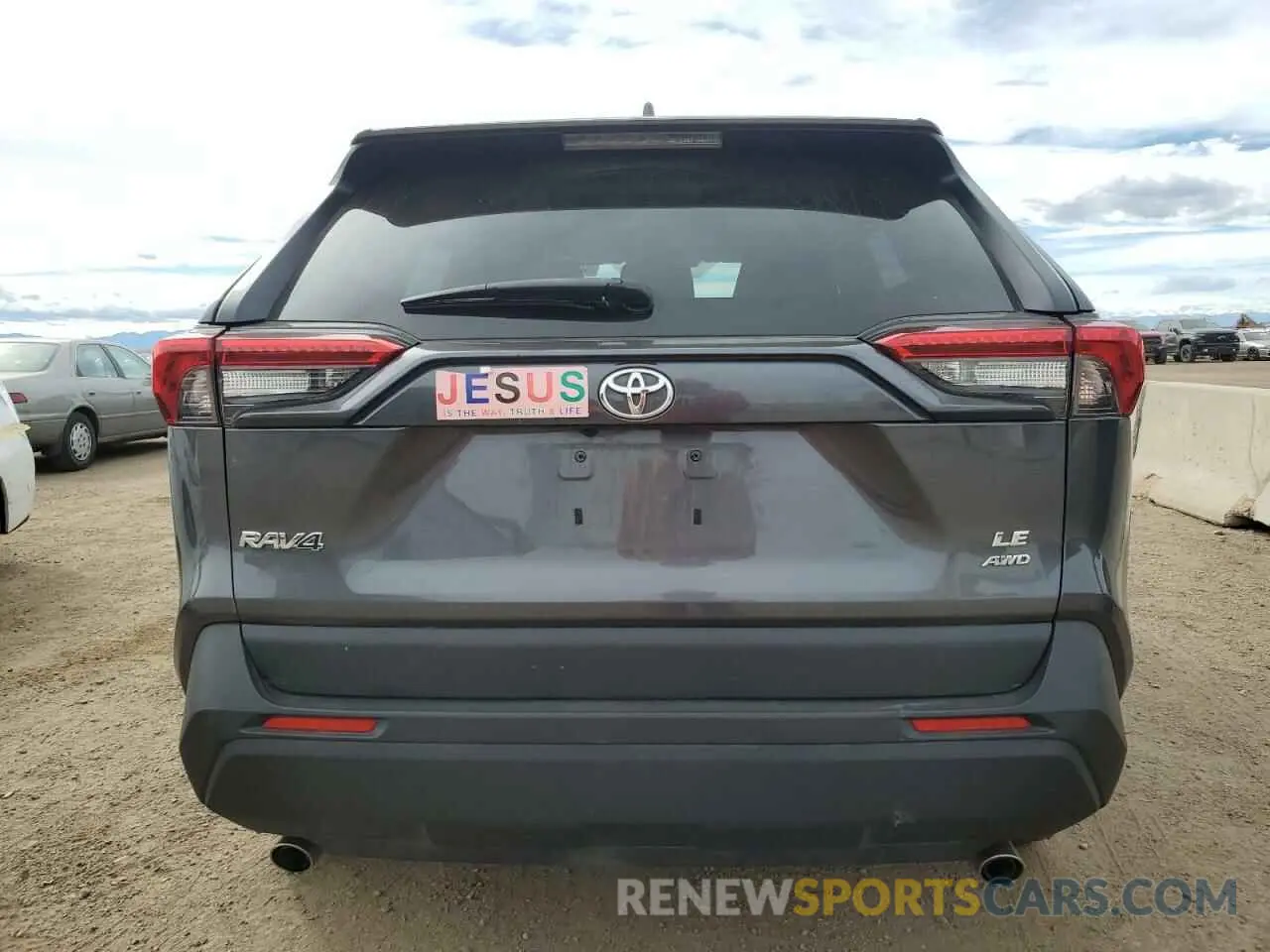 6 fotografías del automóvil dañado 2T3F1RFV4MW185735 TOYOTA RAV4 2021