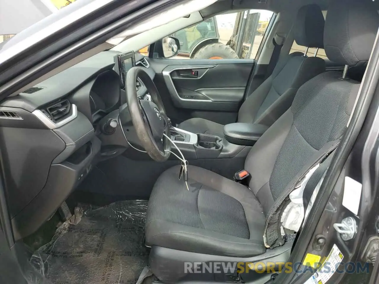 7 fotografías del automóvil dañado 2T3F1RFV4MW185735 TOYOTA RAV4 2021